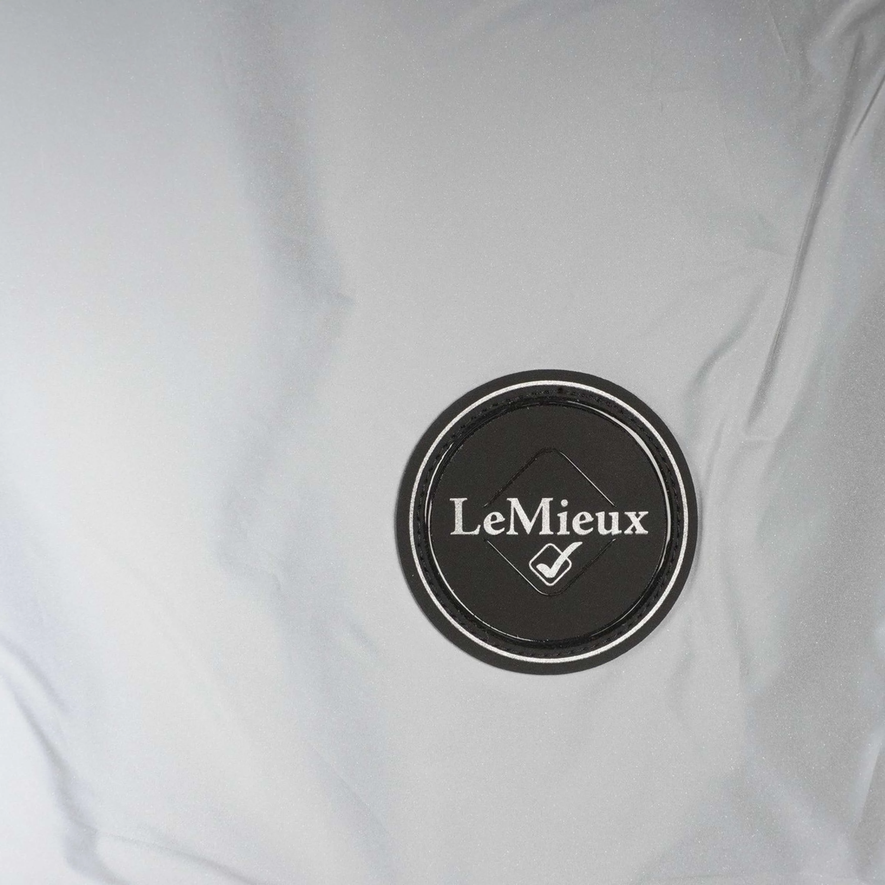 LeMieux Couverture Exercise Réflexion Black Reflective - Image 5