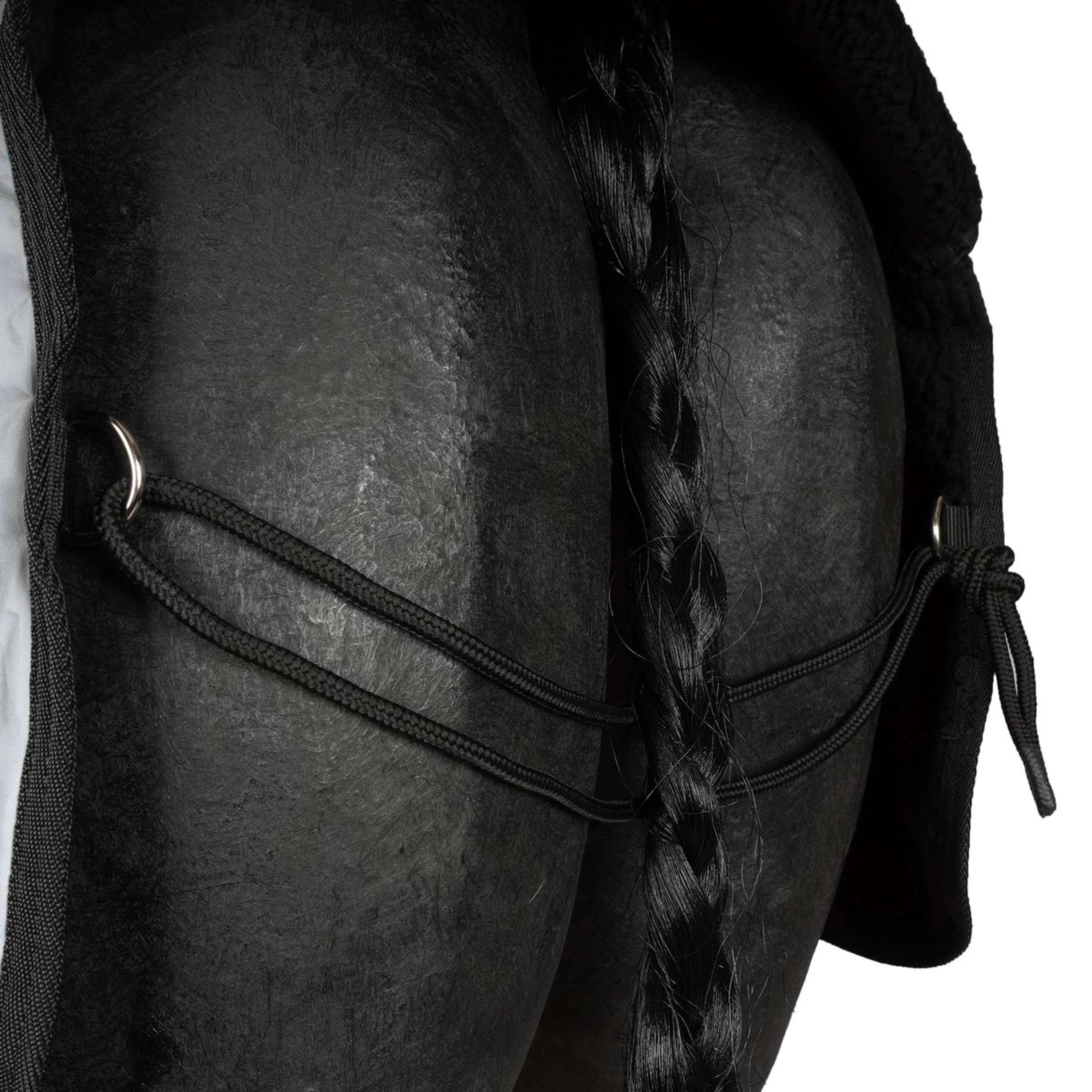LeMieux Couverture Exercise Réflexion Black Reflective - Image 6