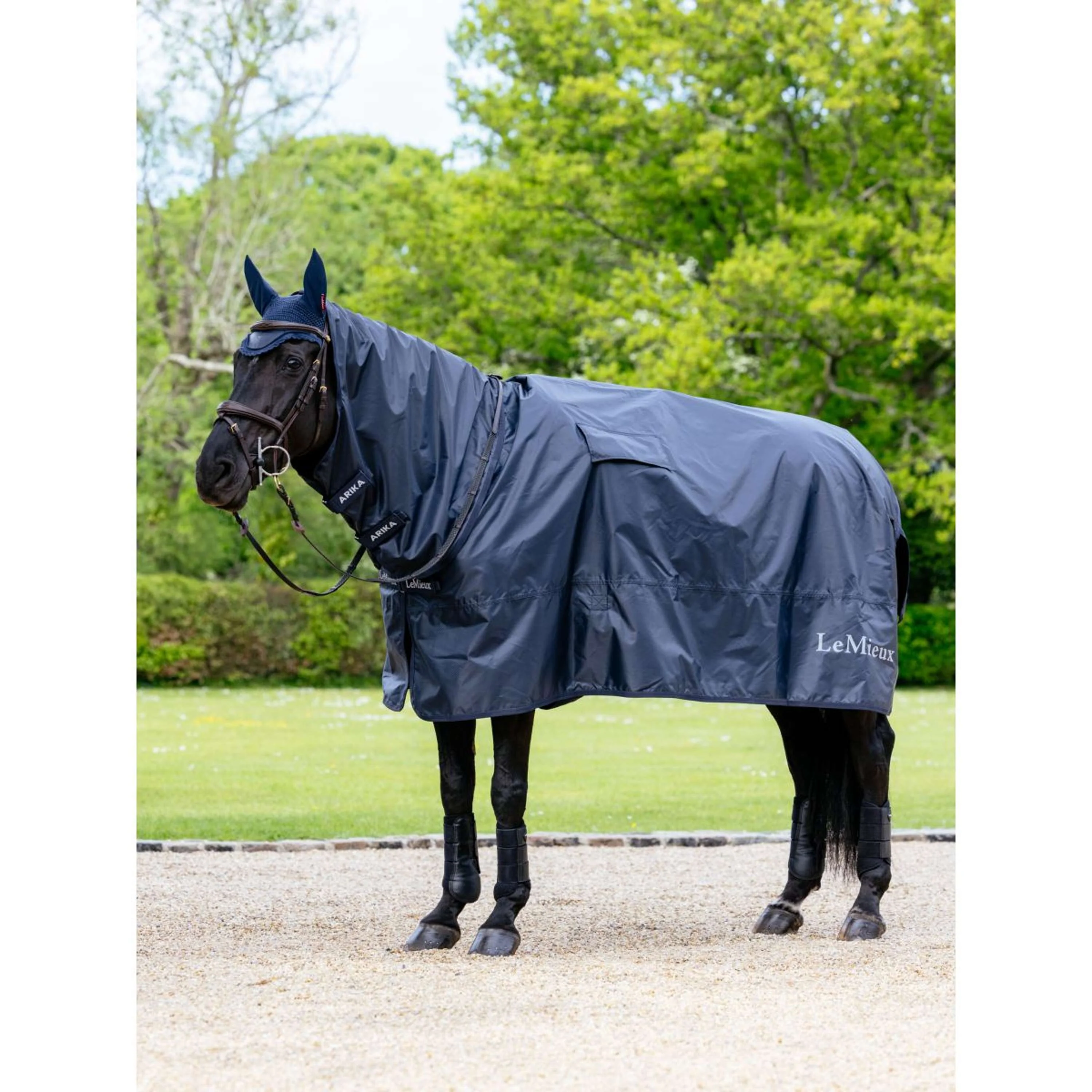 LeMieux Couvre-reins Rain Marin - Image 10