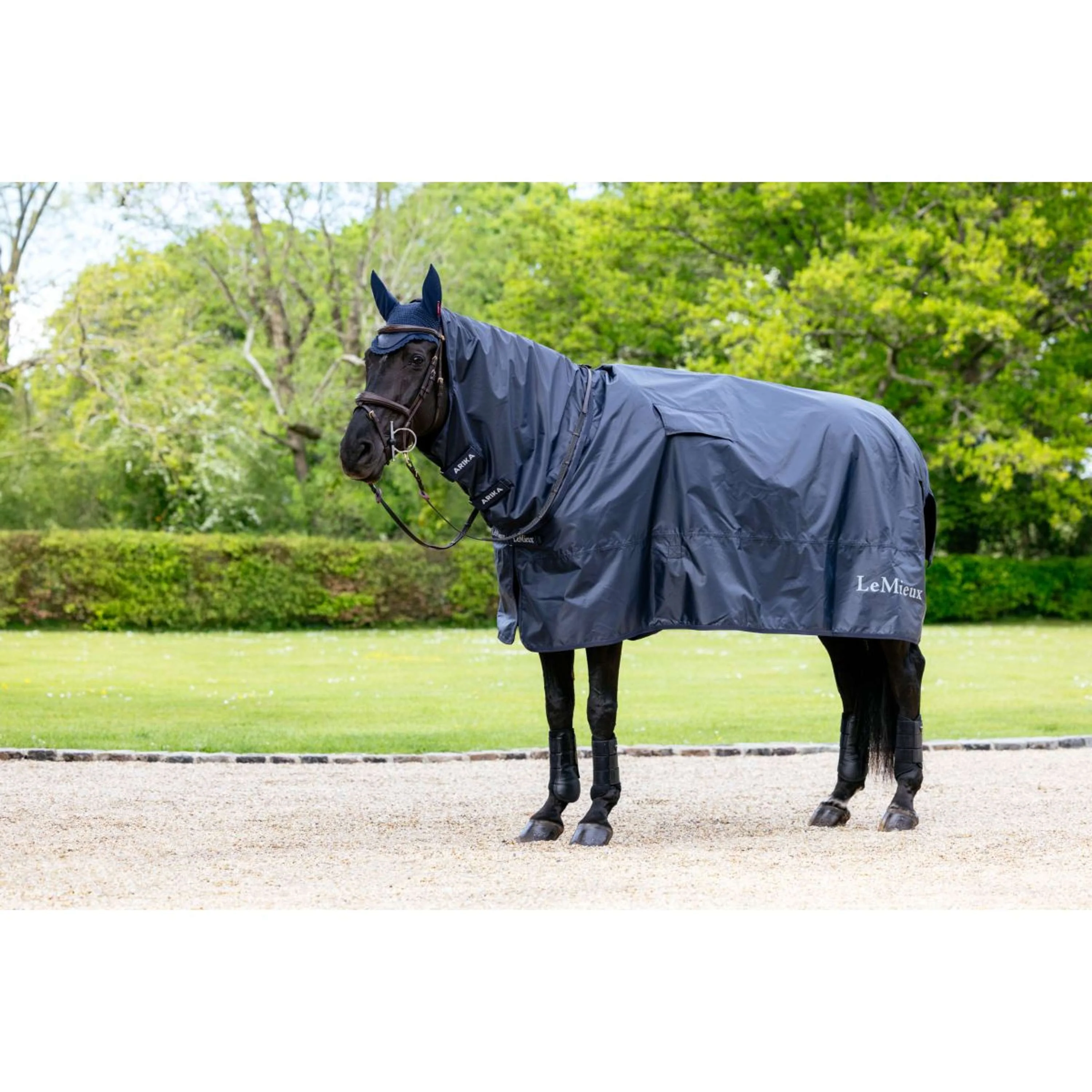 LeMieux Couvre-reins Rain Marin - Image 9
