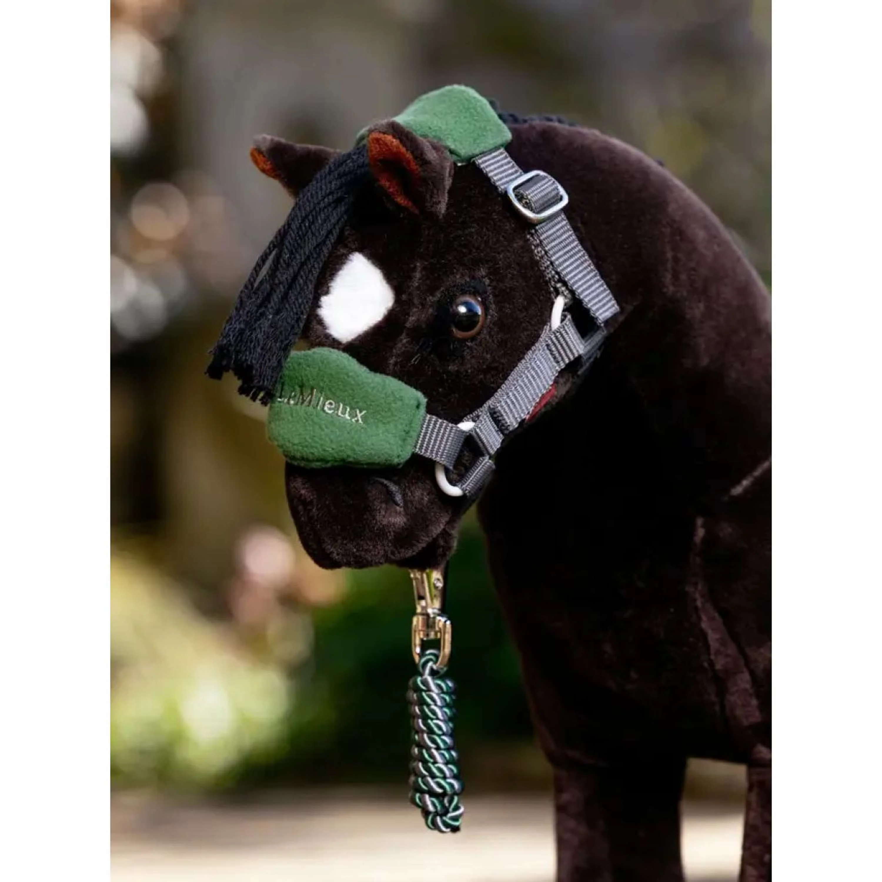 LeMieux Ensemble Licol Toy Pony Vogue Hunter Green - Image 2