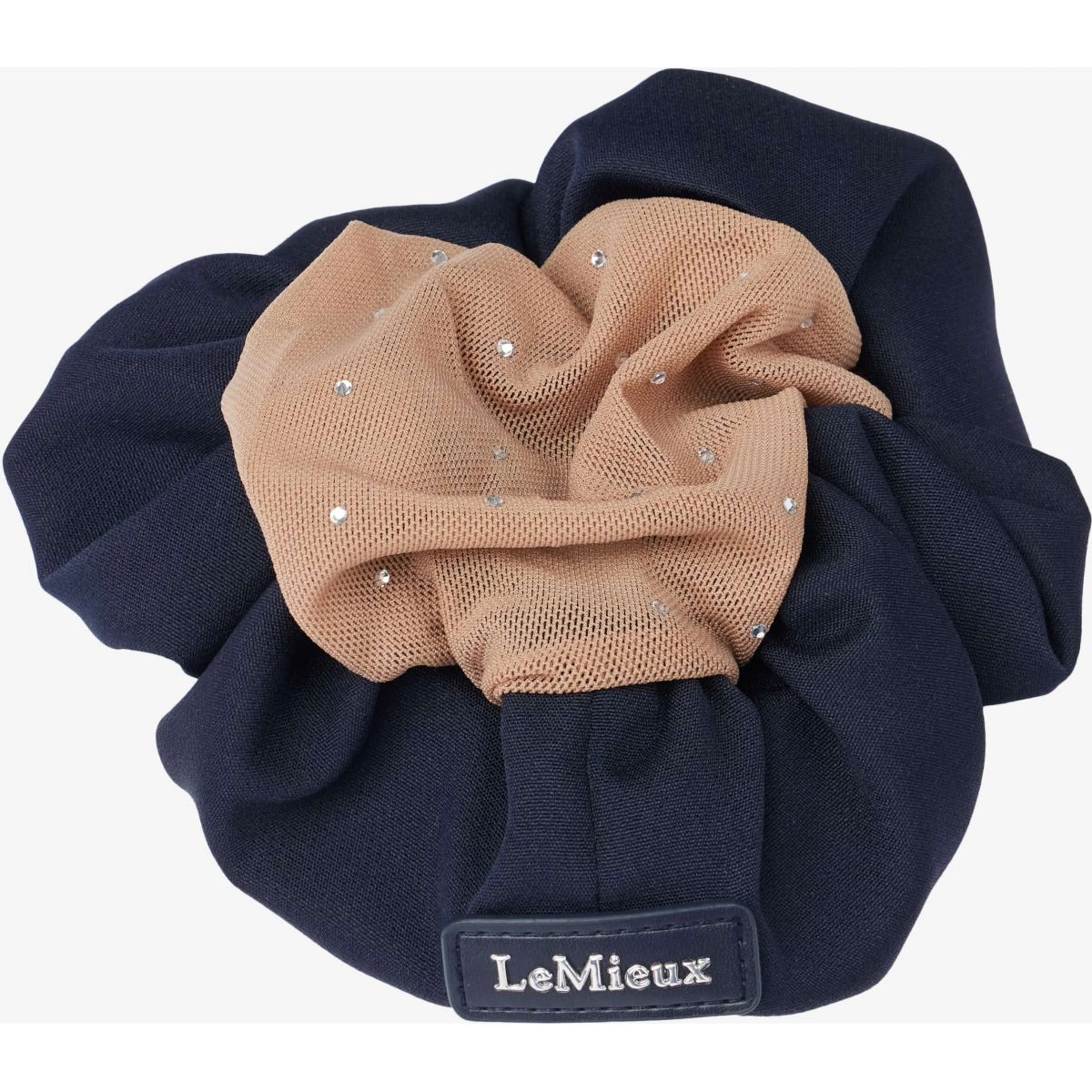 LeMieux Filet à Cheveux Scrunchie Marine/Blonde - Image 2