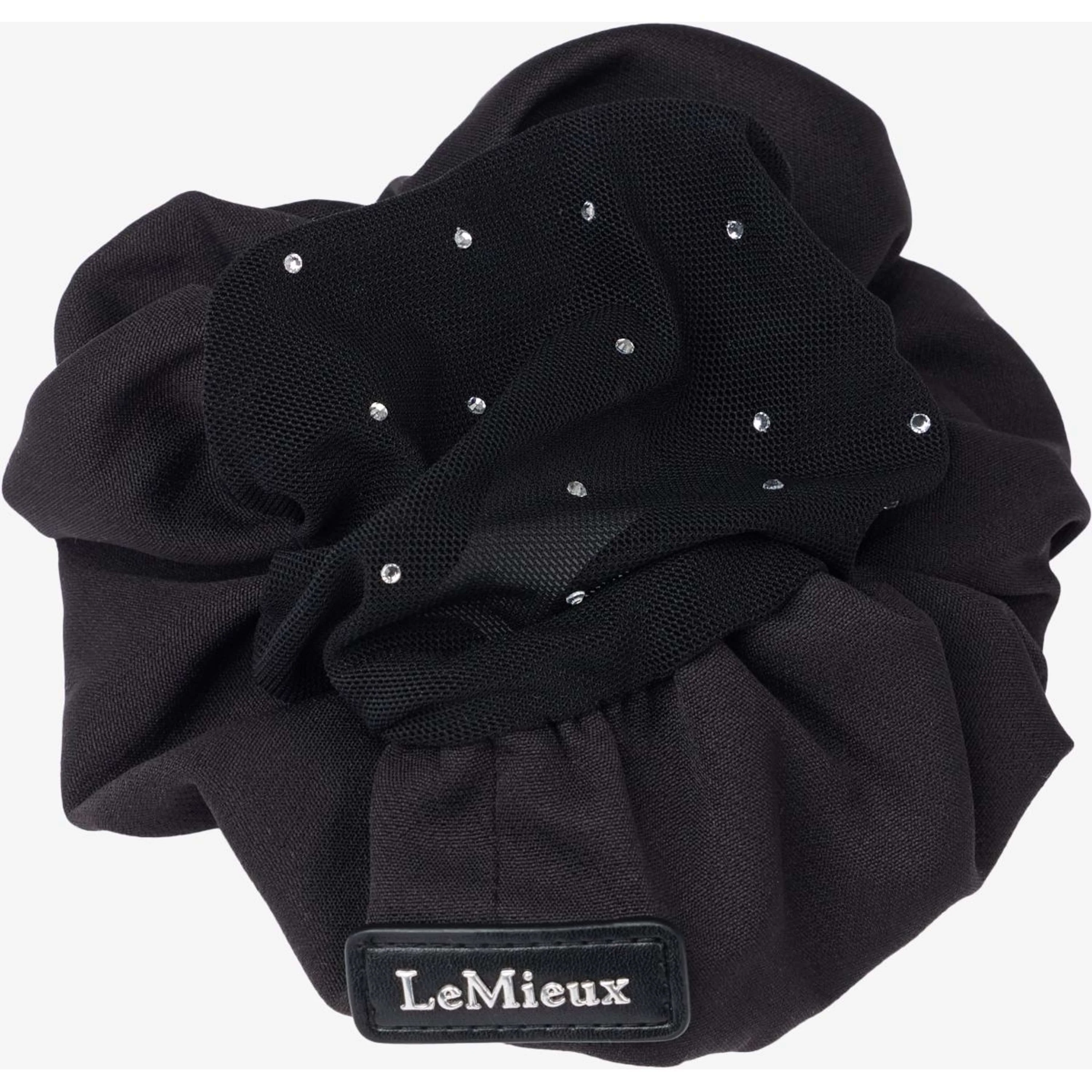 LeMieux Filet à Cheveux Scrunchie Noir/Noir - Image 2