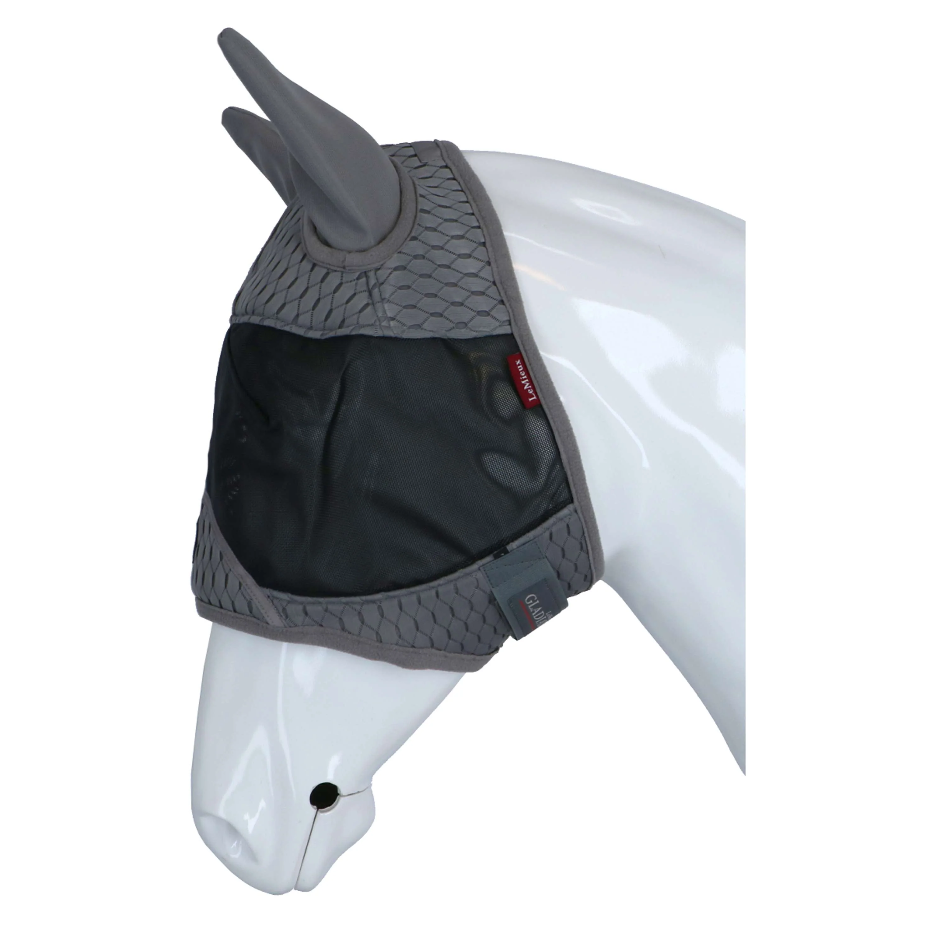 LeMieux Filet Anti-Mouches Gladiator Half Gris - Image 3