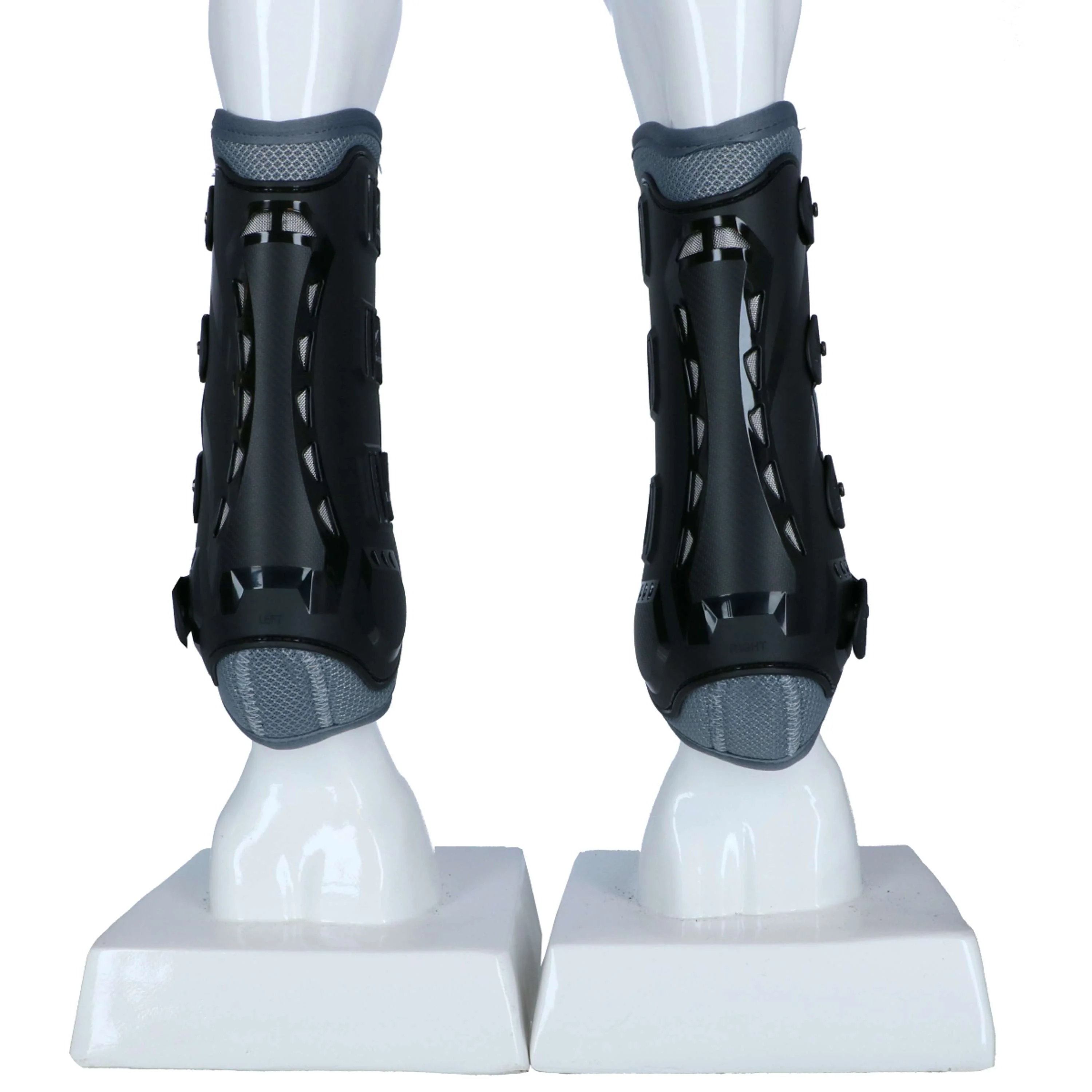 LeMieux Guêtres Snug Boots Ultramesh Front Gris - Image 3