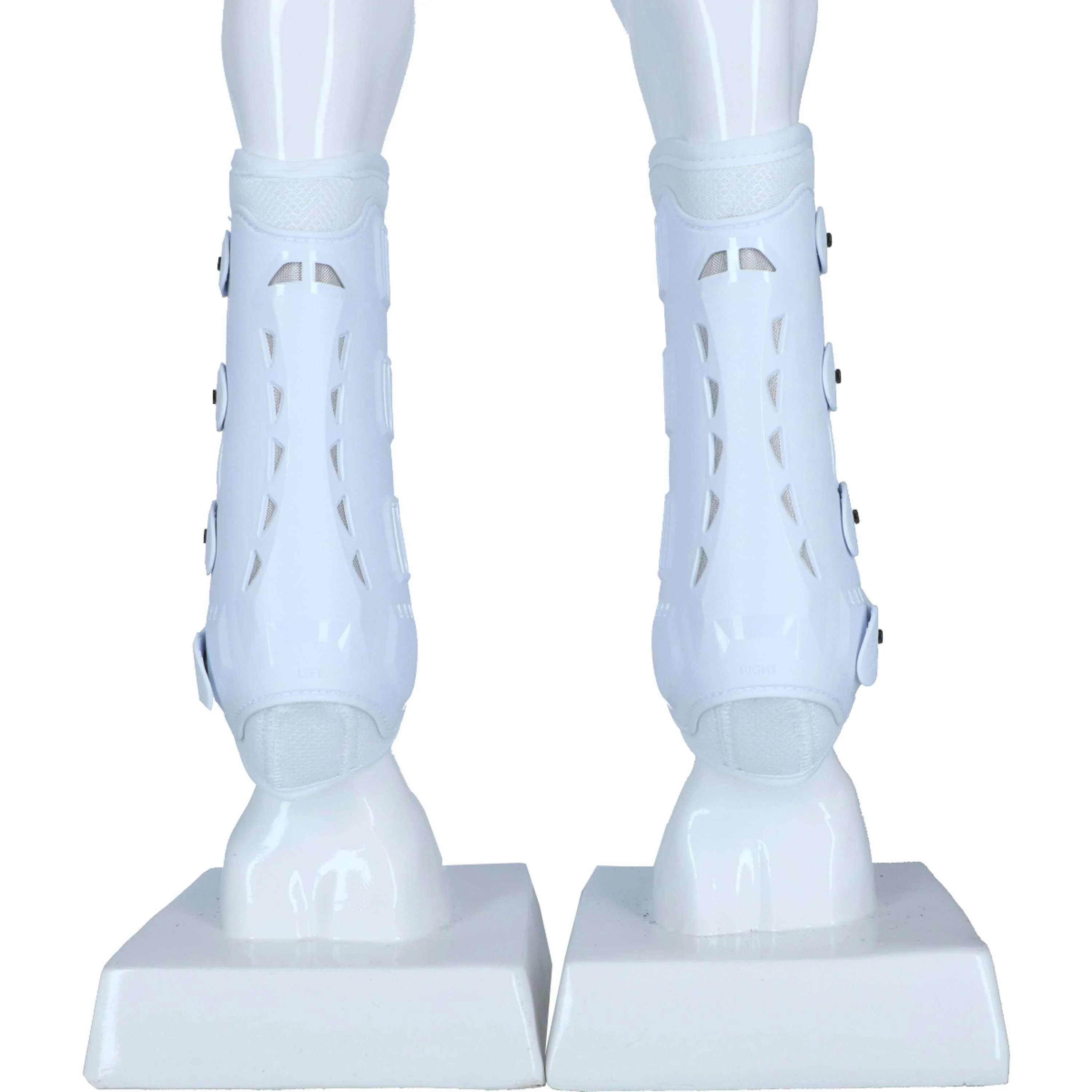 LeMieux Guêtres Snug Boots Ultramesh Hind Blanc - Image 3