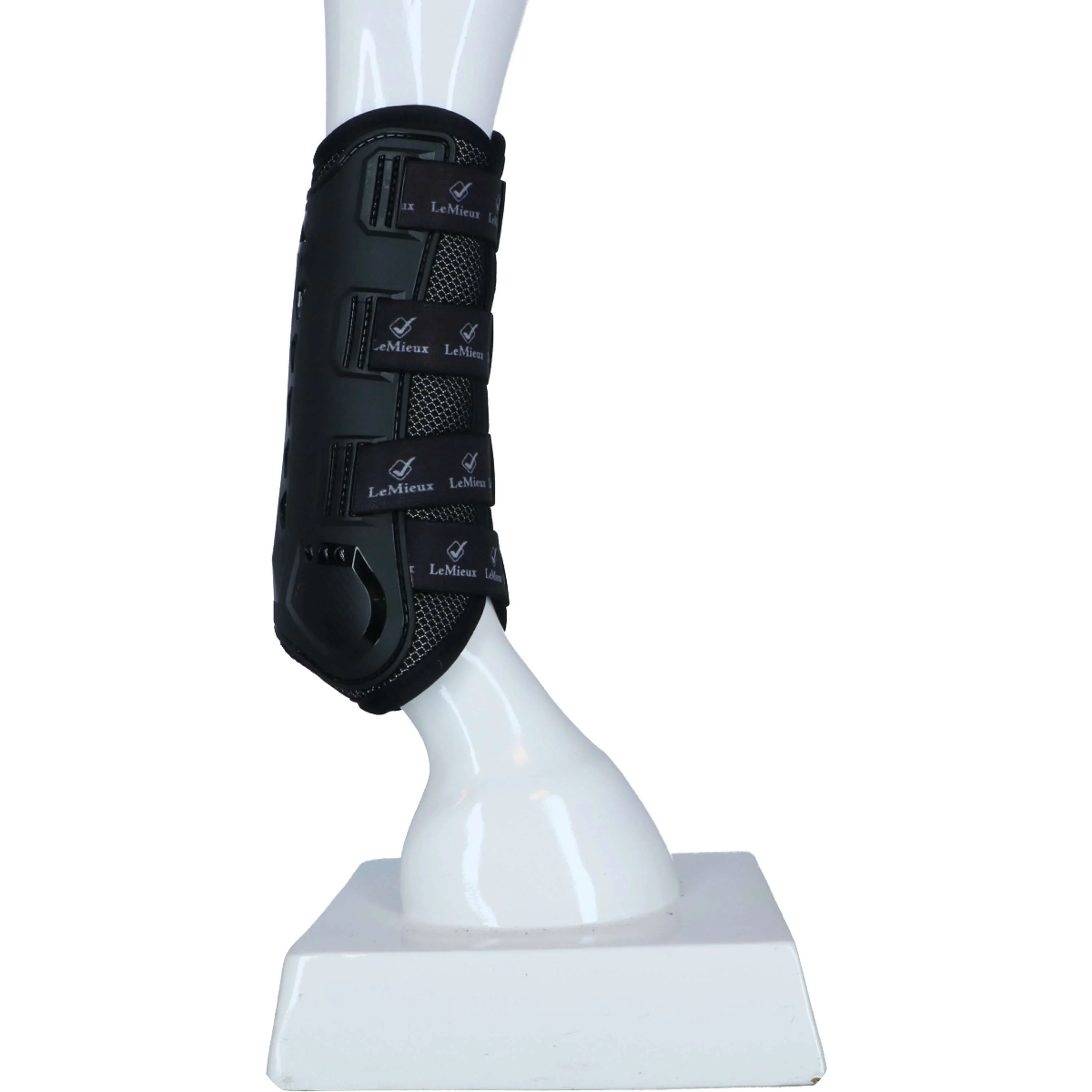 LeMieux Guêtres Snug Boots Ultramesh Hind Noir - Image 5