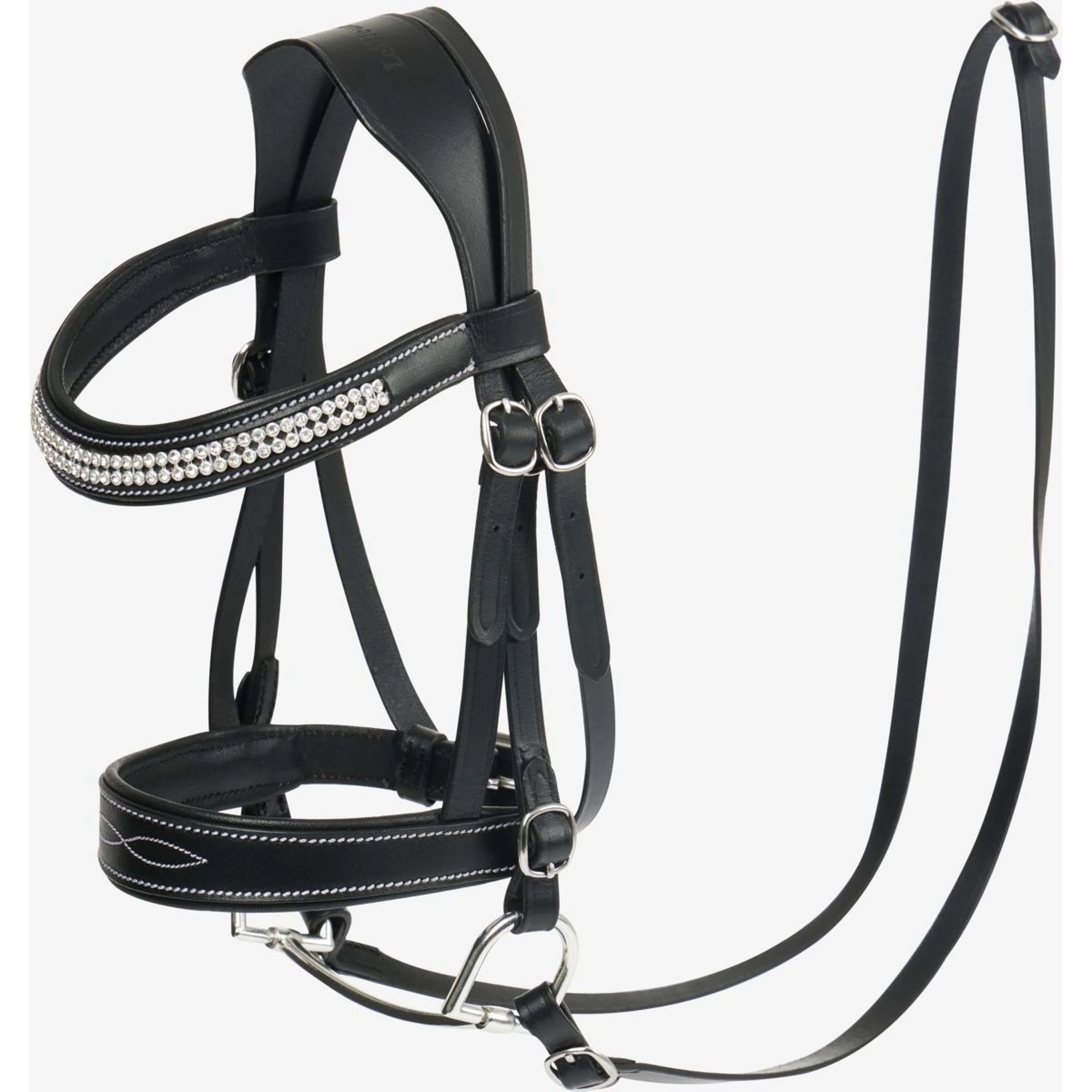 LeMieux Hobby Horse Bridon de compétition Noir - Image 3