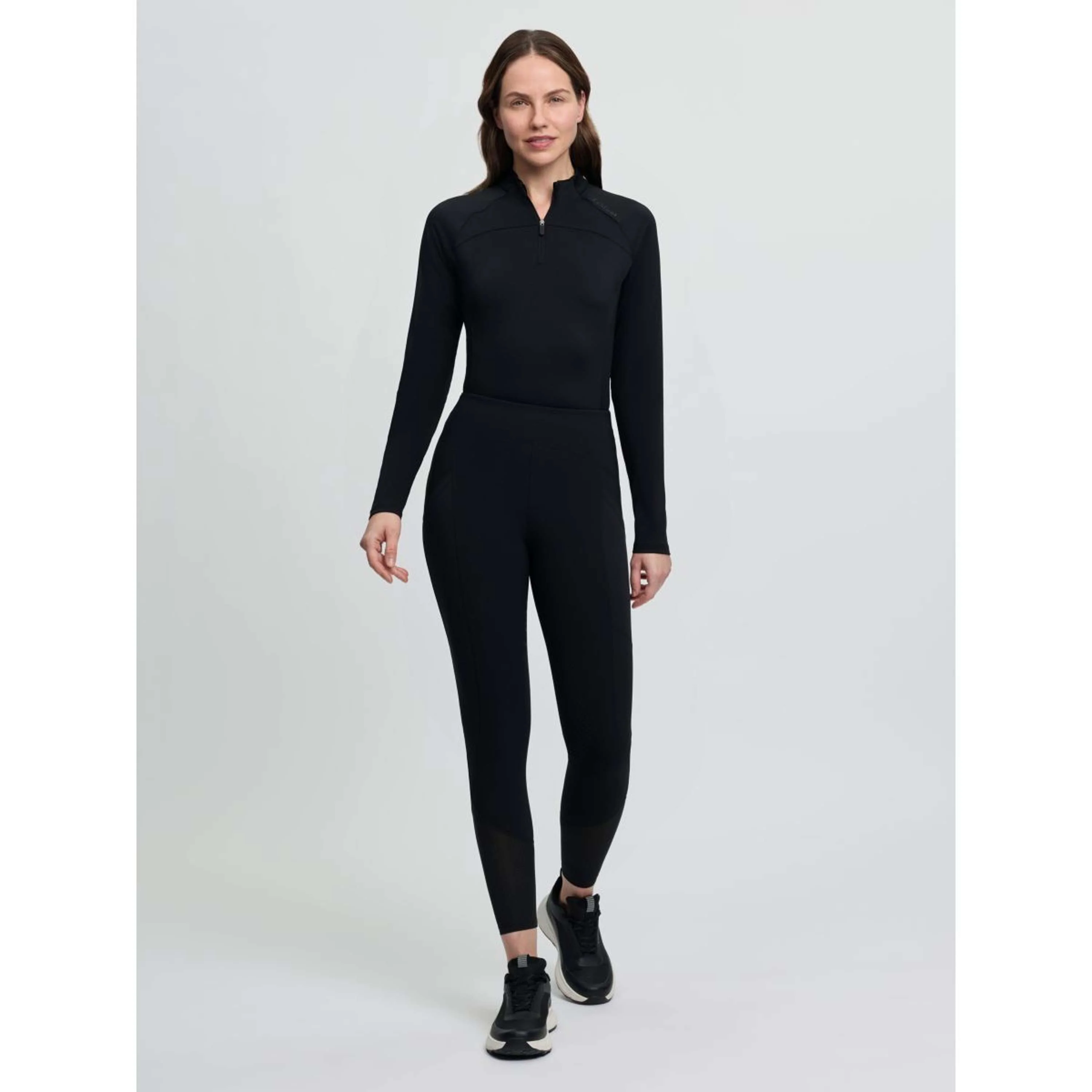 LeMieux Legging d'Équitation Airflow Full Grip Noir - Image 2