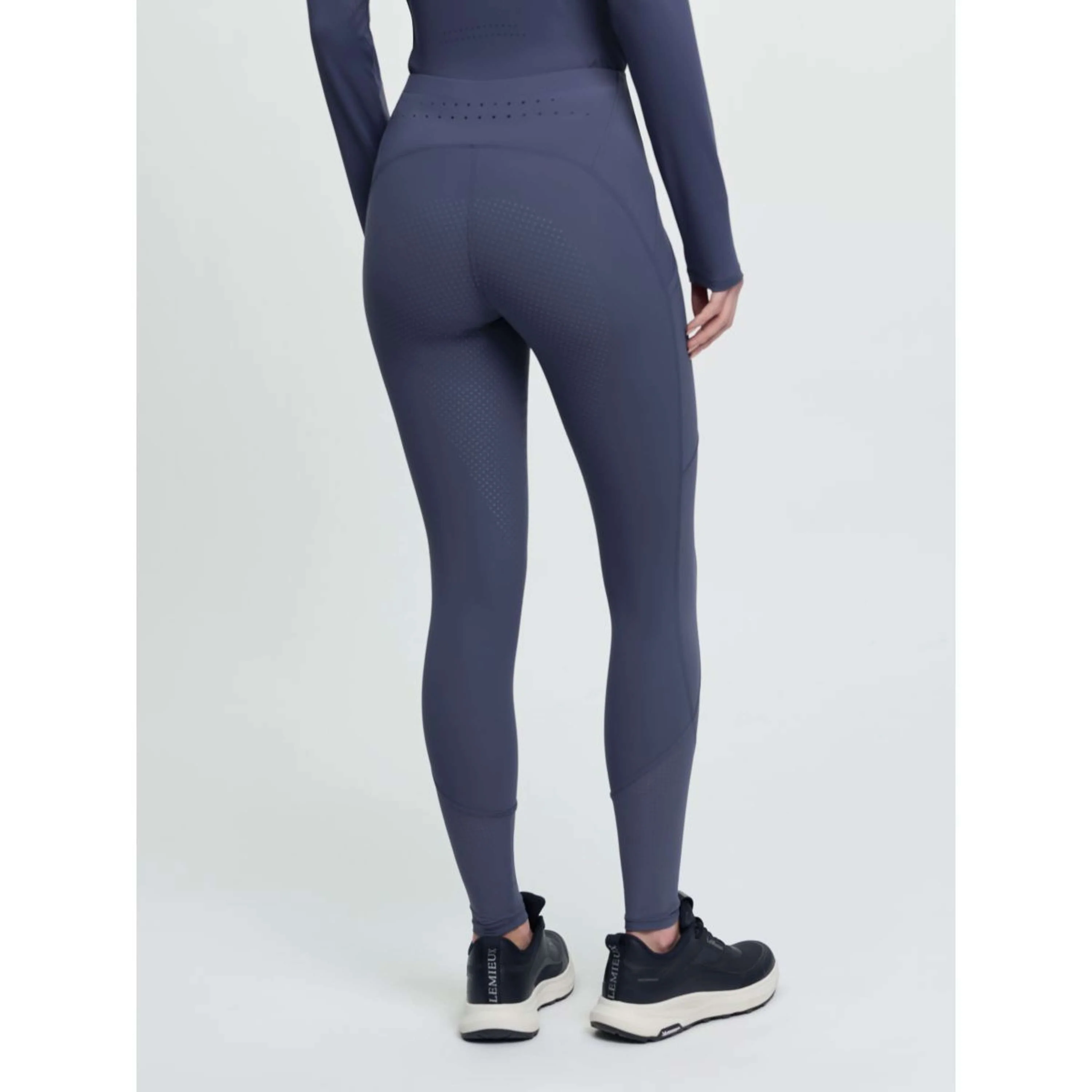 LeMieux Legging d'Équitation Airflow Full Grip Shadow - Image 3