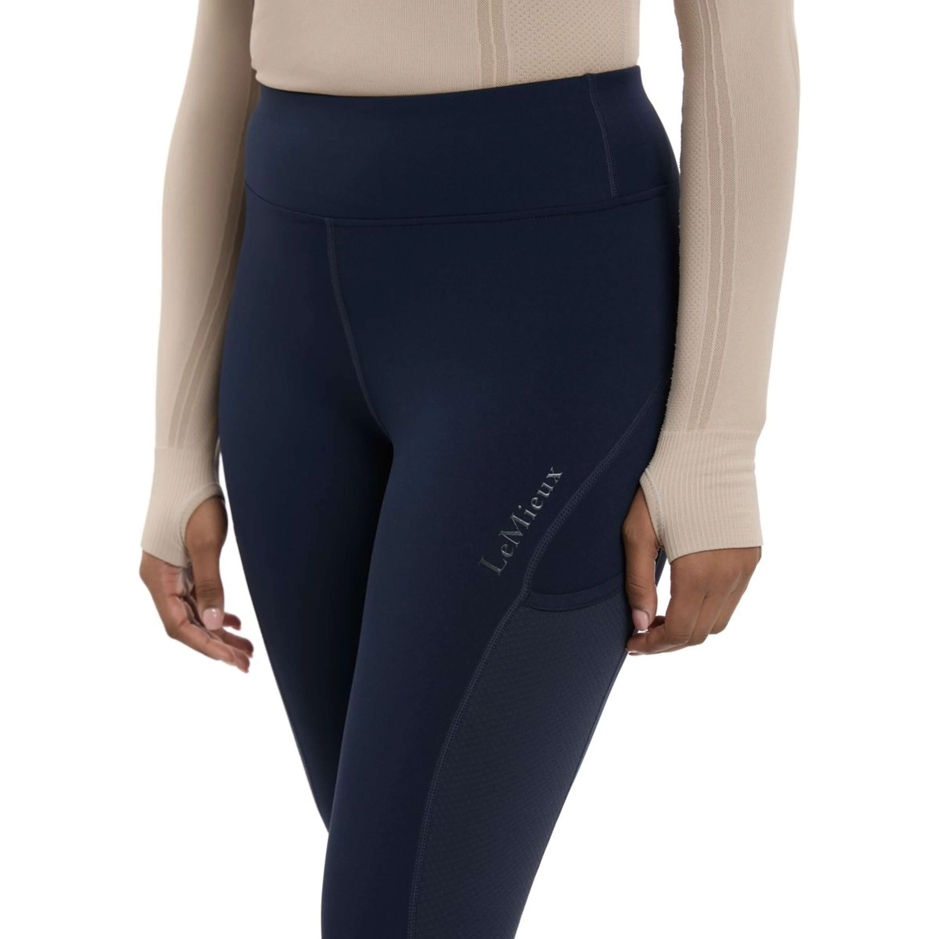 LeMieux Legging d'Équitation Lydia Mesh Marin - Image 2