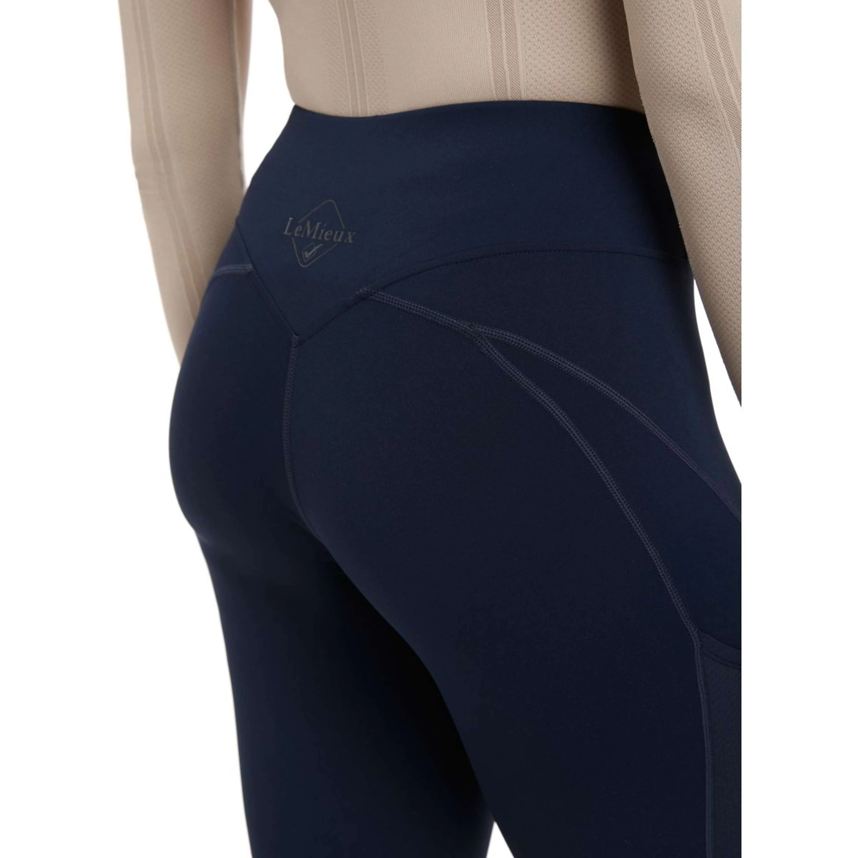 LeMieux Legging d'Équitation Lydia Mesh Marin - Image 4