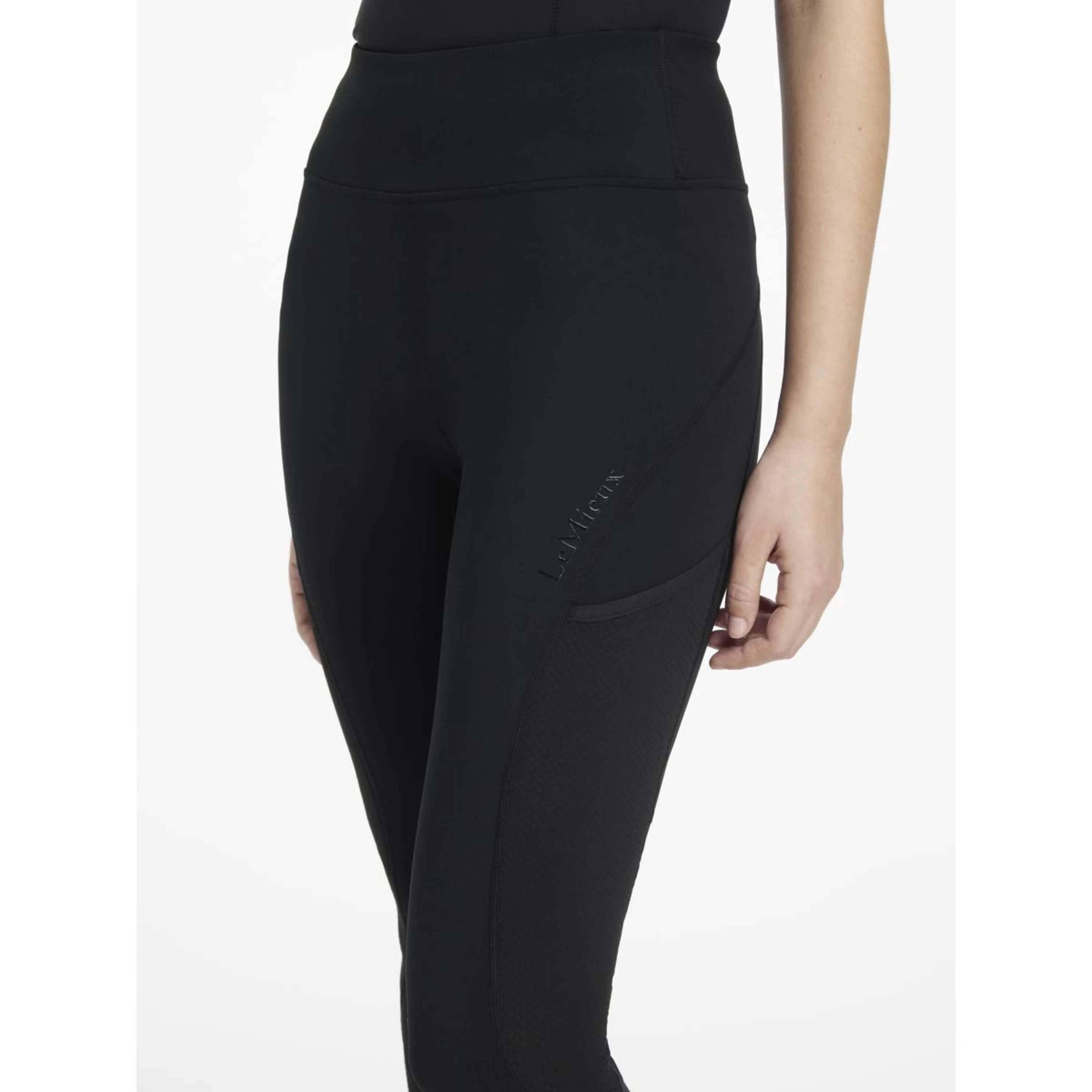 LeMieux Legging d'Équitation Lydia Mesh Noir - Image 4