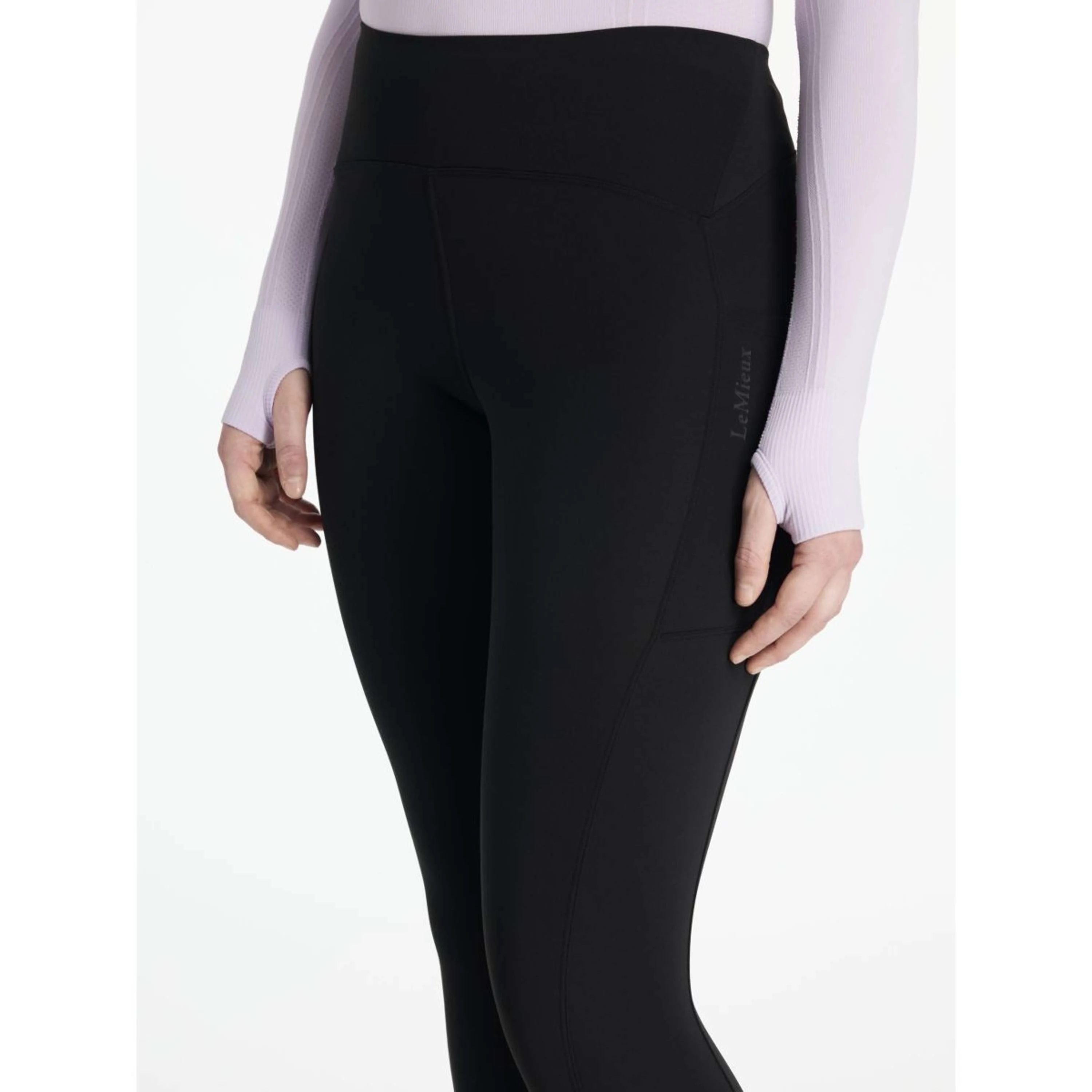 LeMieux Legging d'Équitation Natalie Full Grip Noir - Image 4