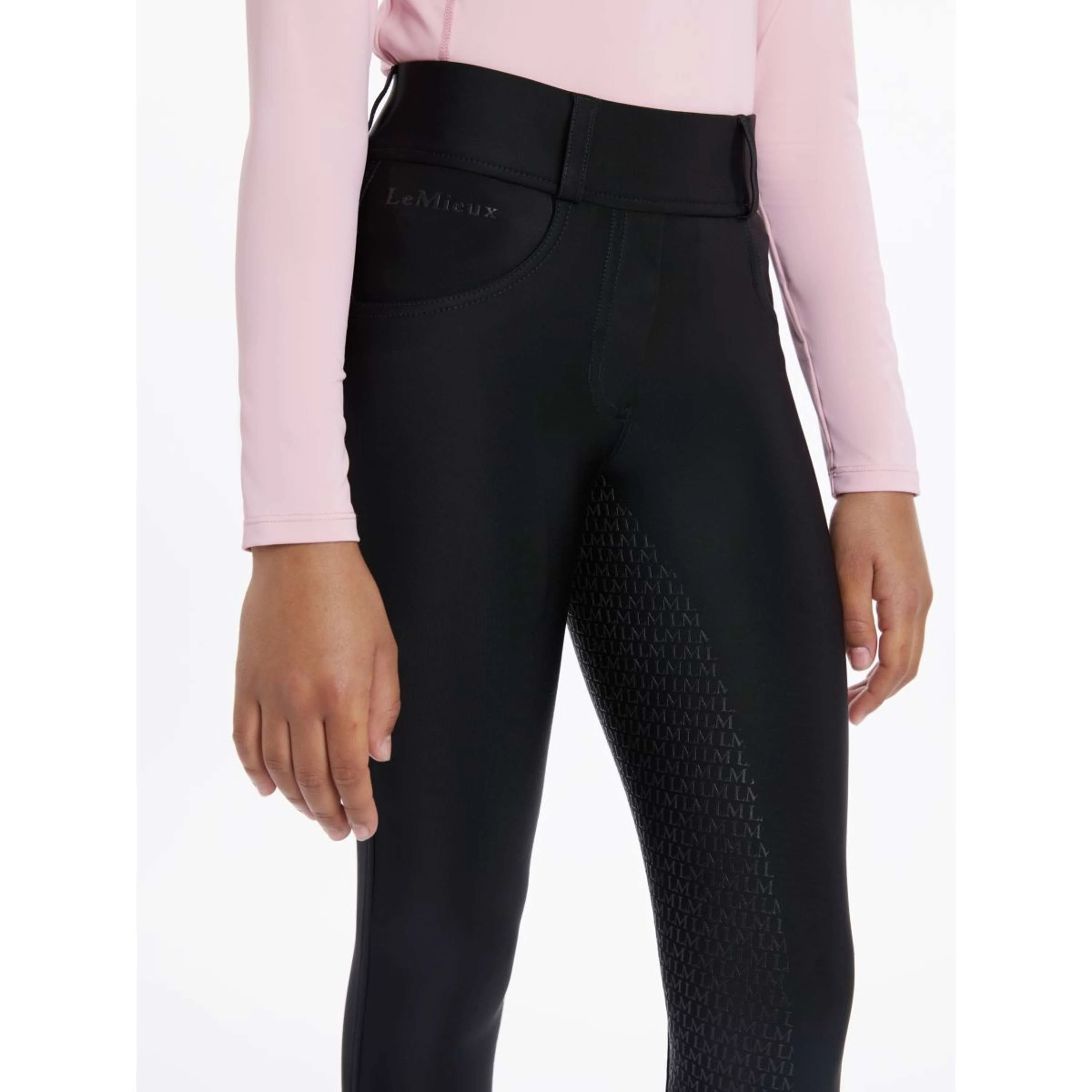 LeMieux Legging d'Équitation Remi Enfants Noir - Image 2