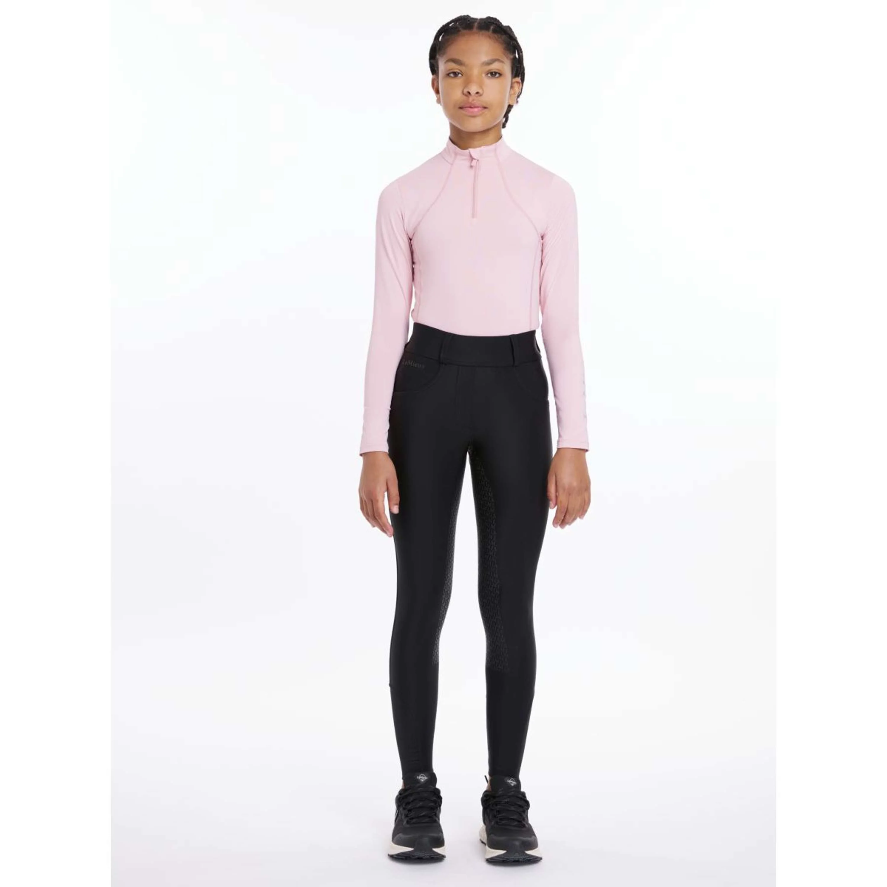 LeMieux Legging d'Équitation Remi Enfants Noir - Image 4