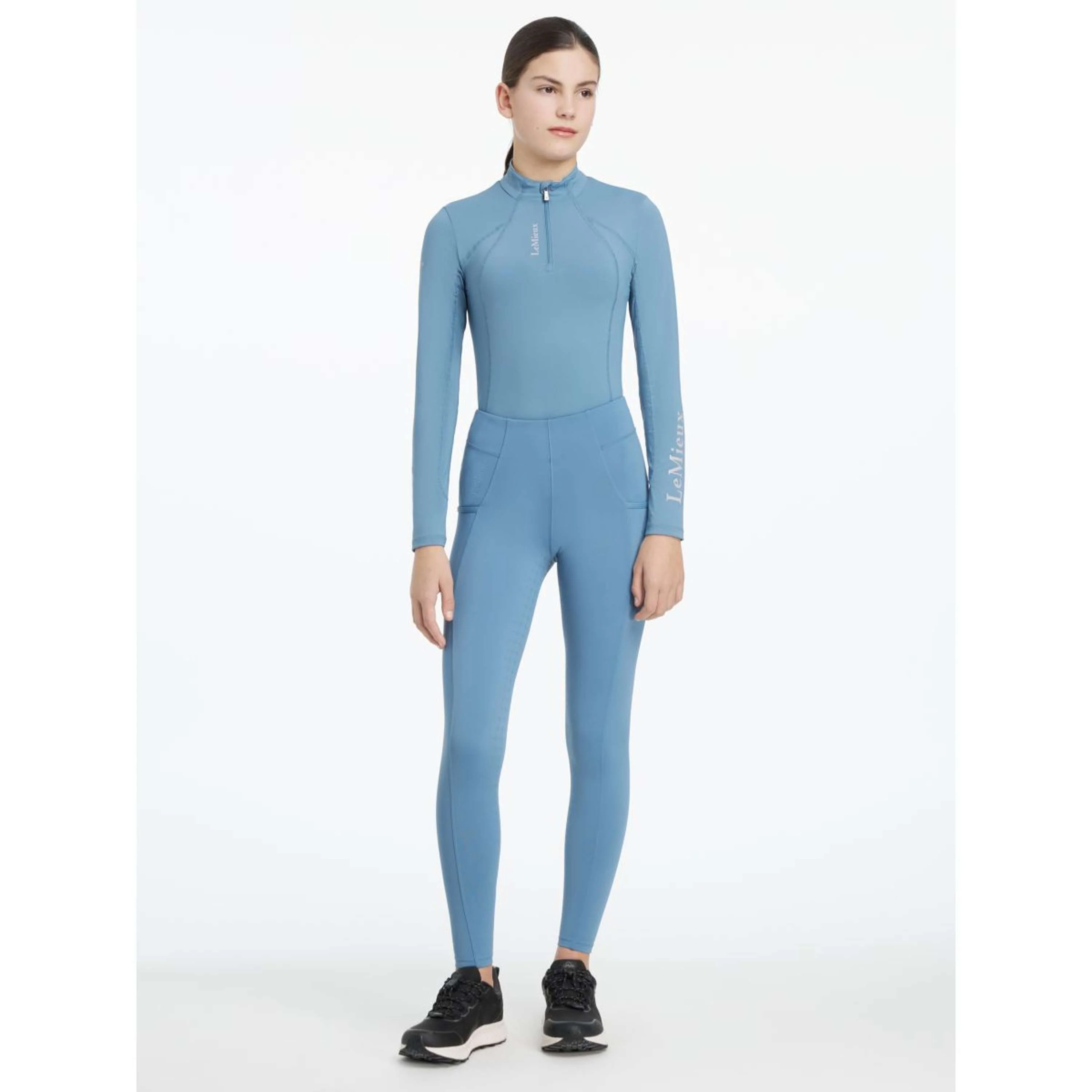 LeMieux Legging d'Équitation Young Rider Orla Ice Blue - Image 3