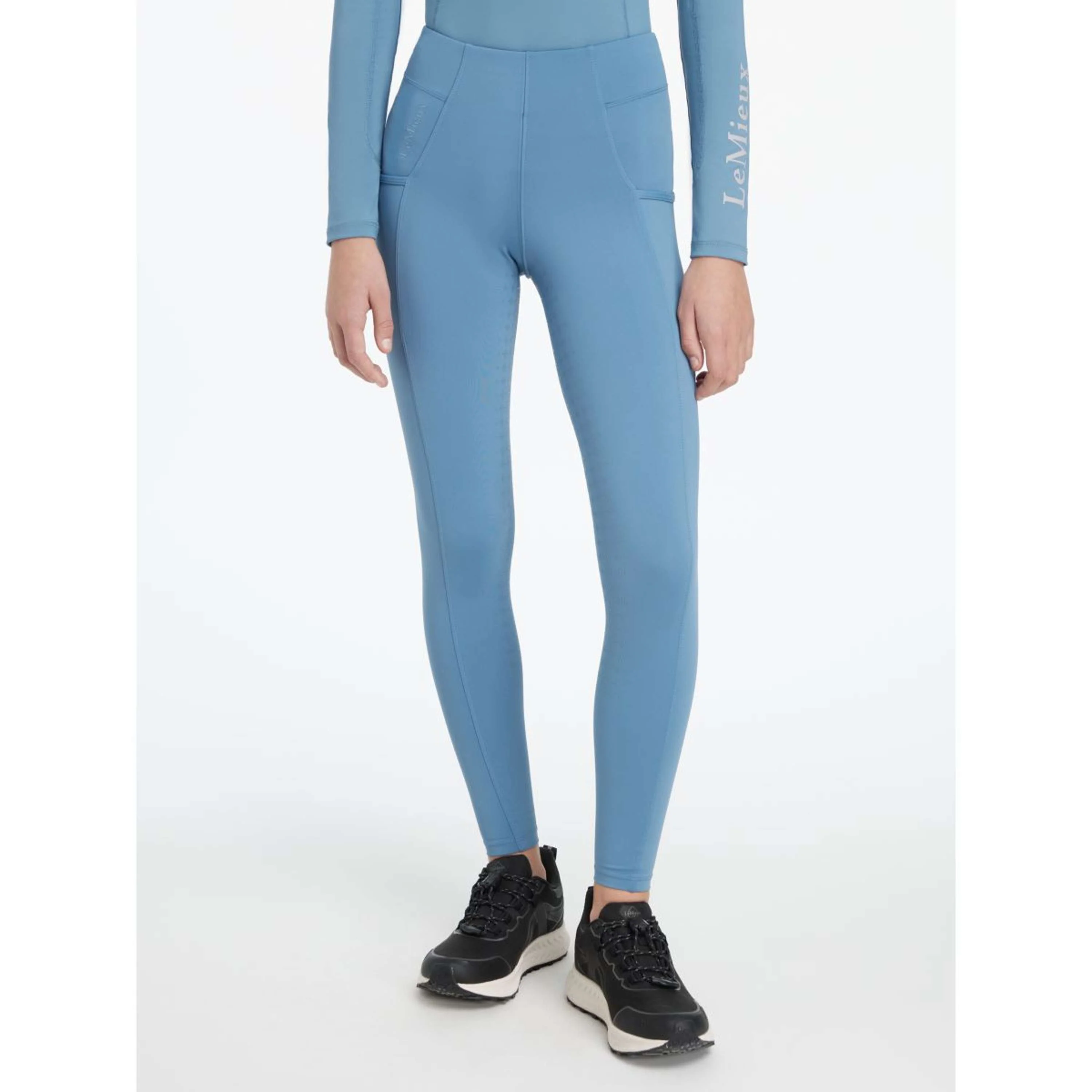 LeMieux Legging d'Équitation Young Rider Orla Ice Blue - Image 4