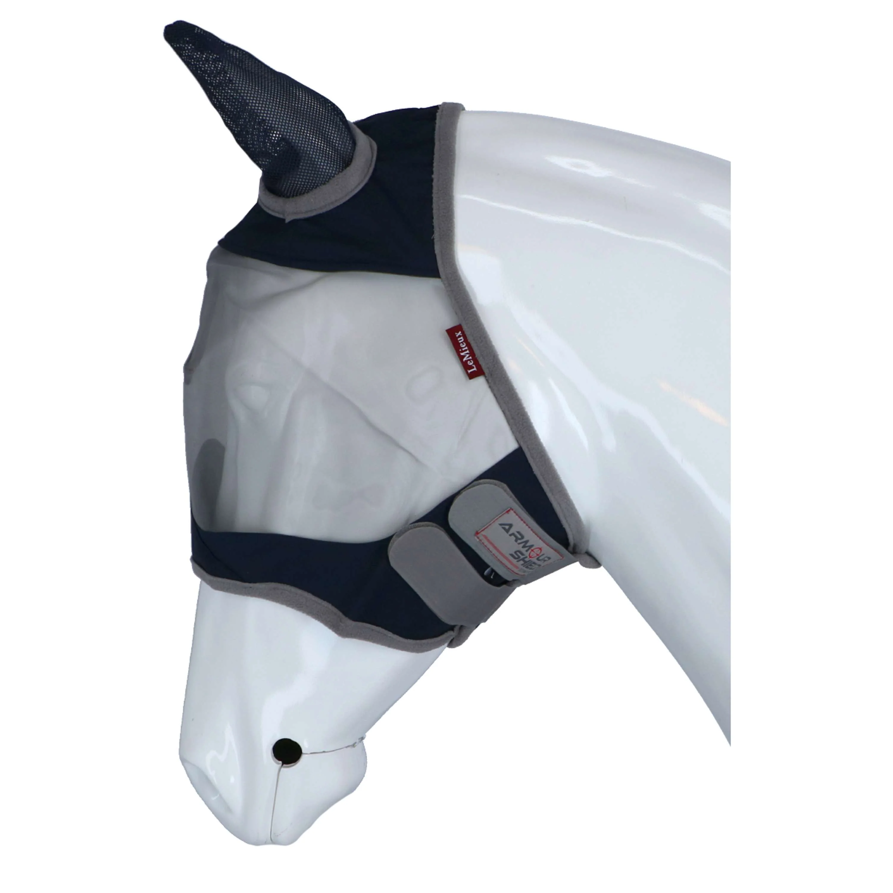 LeMieux Masque Anti-Mouches Amour Shield Pro avec Oreilles Marin - Image 3