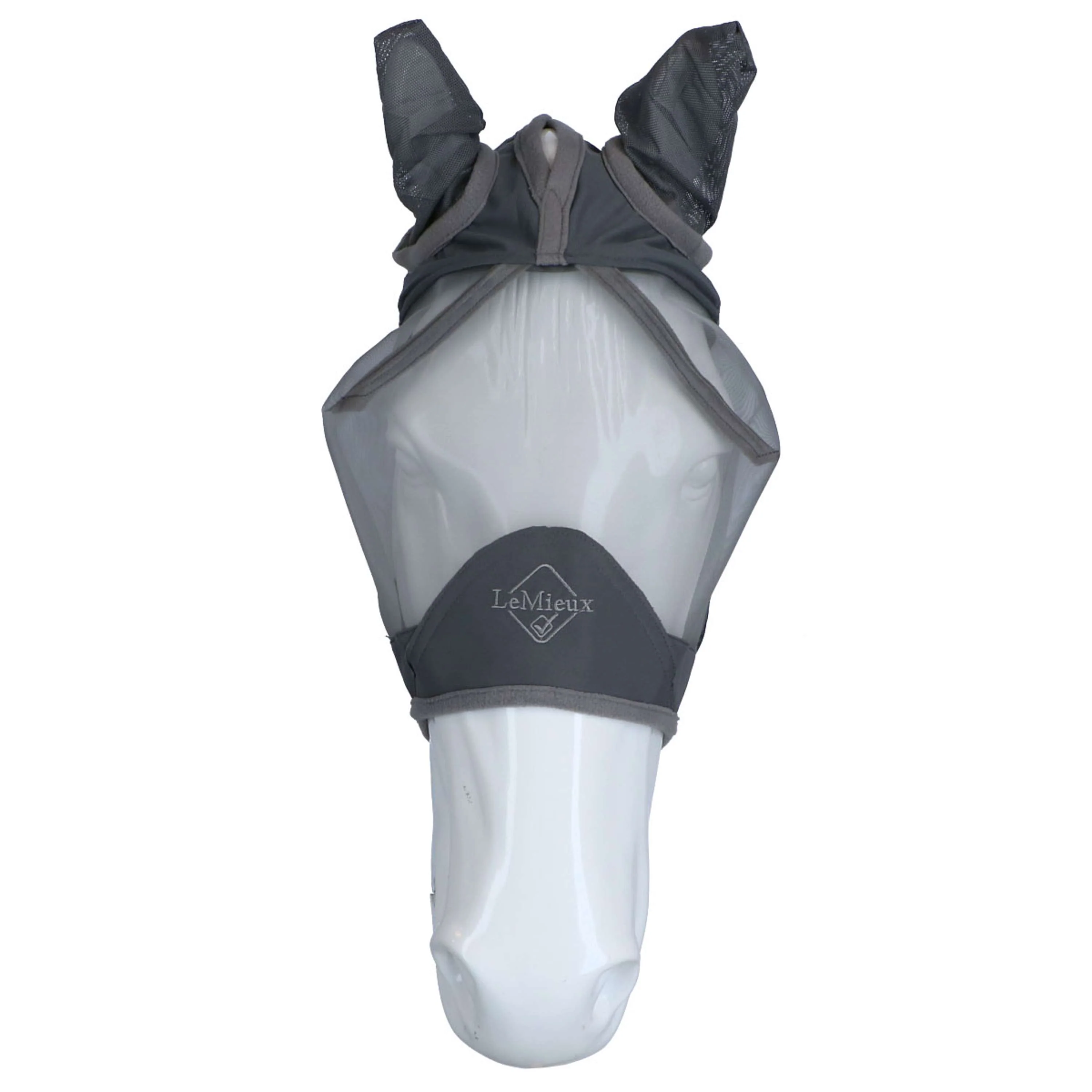 LeMieux Masque Anti-Mouches ArmourShield Pro Half Gris - Image 2