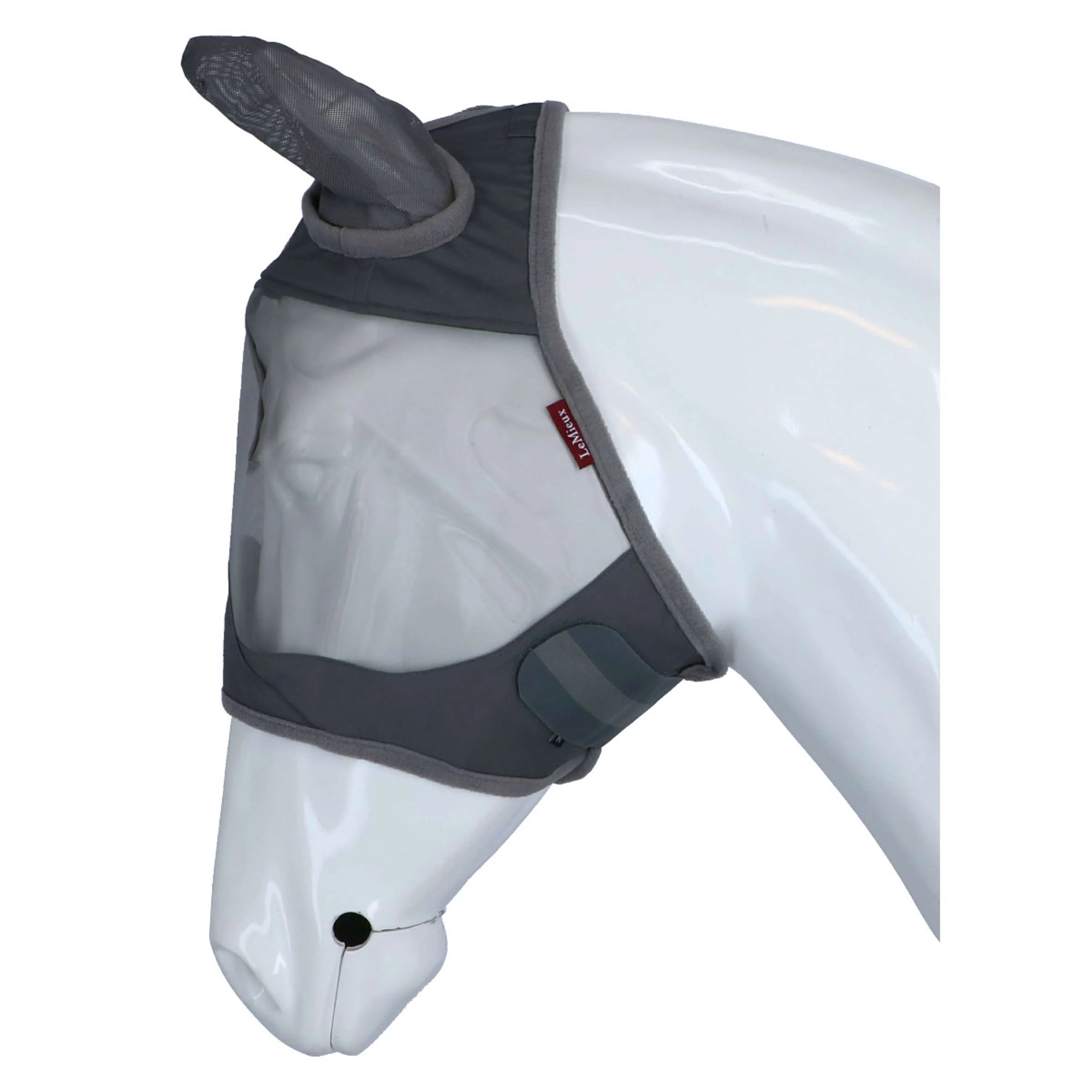 LeMieux Masque Anti-Mouches ArmourShield Pro Half Gris - Image 3