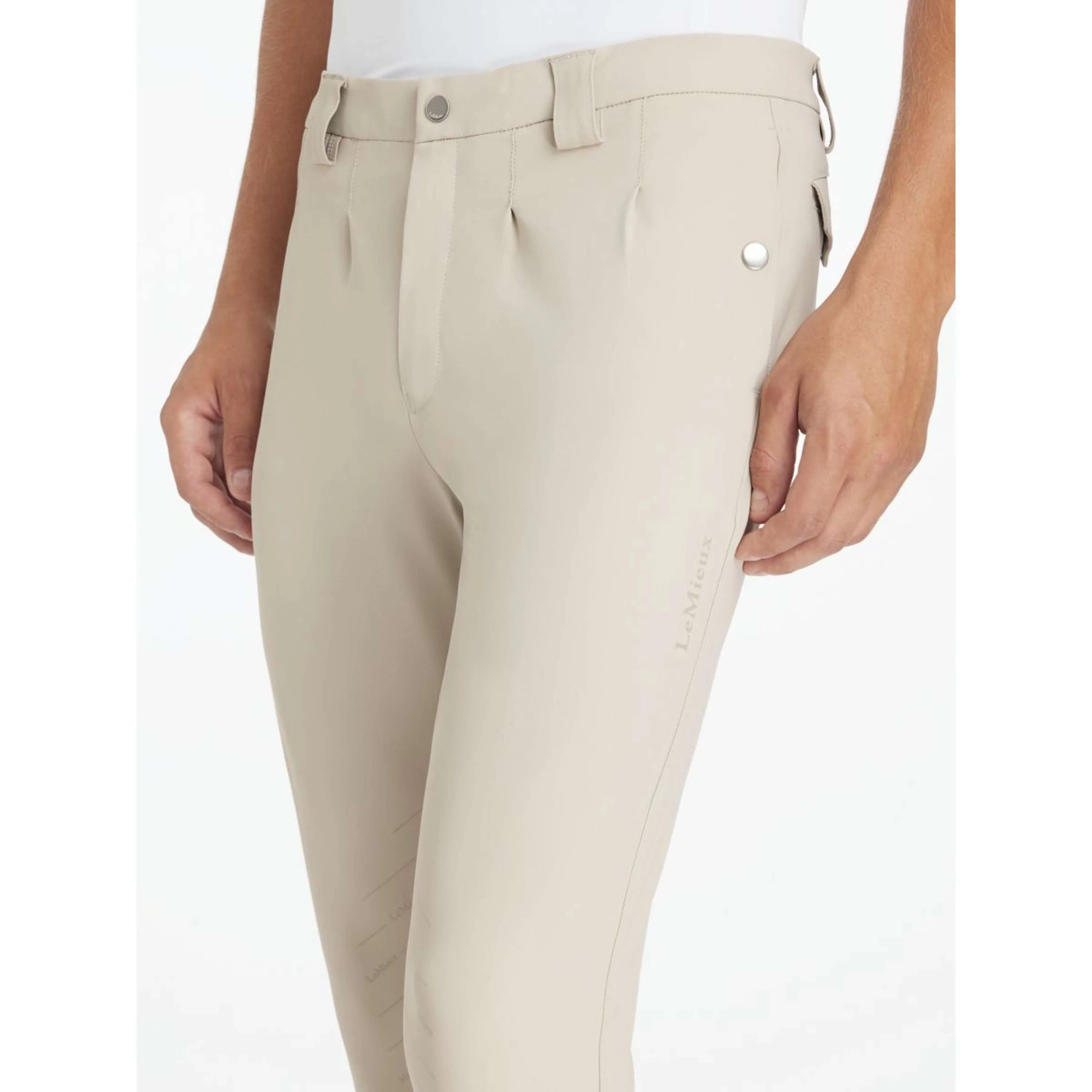 LeMieux Pantalon d'Équitation Classique Hommes Beige - Image 3