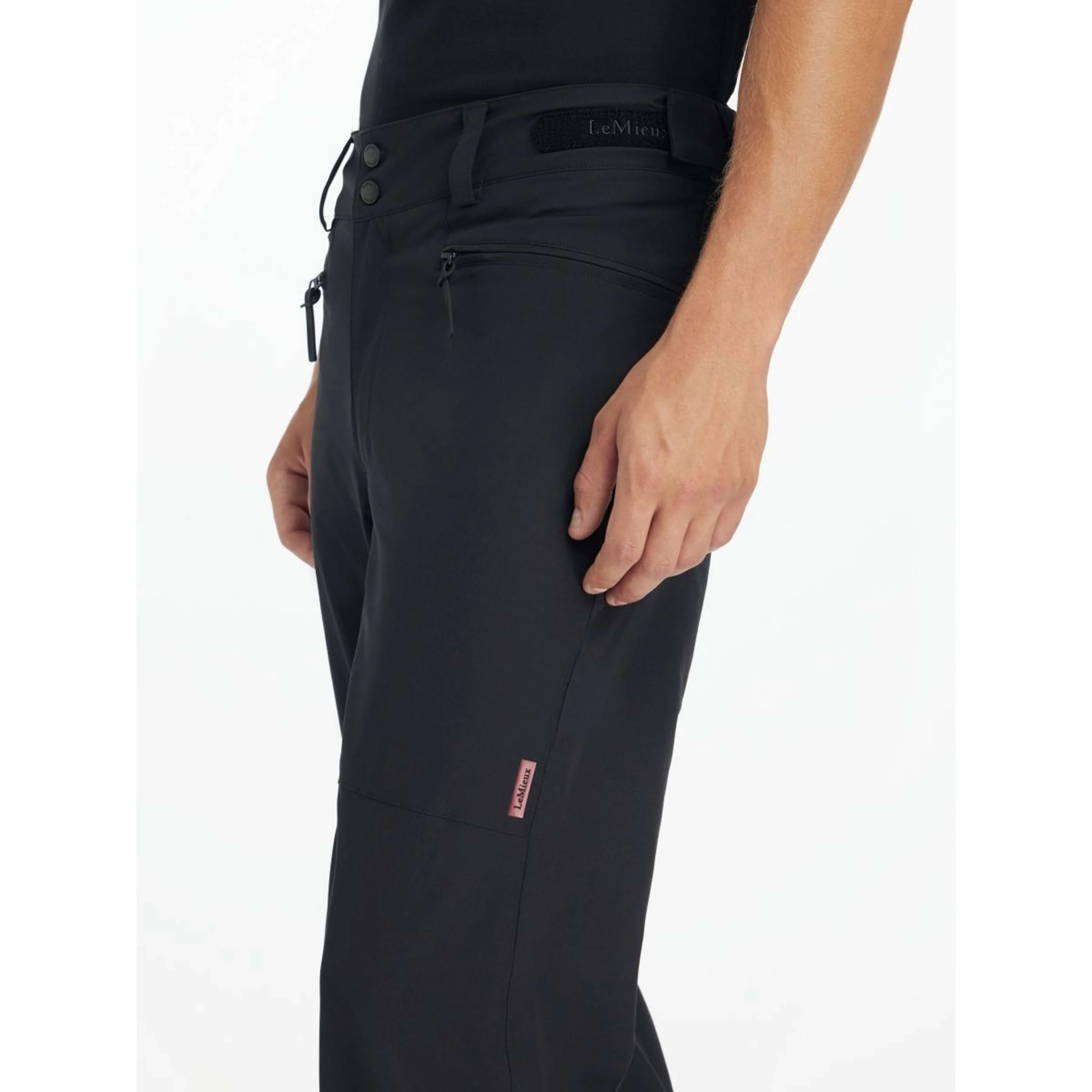 LeMieux Pantalon d'Équitation Drytex Stormwear Waterproof Hommes Noir - Image 3