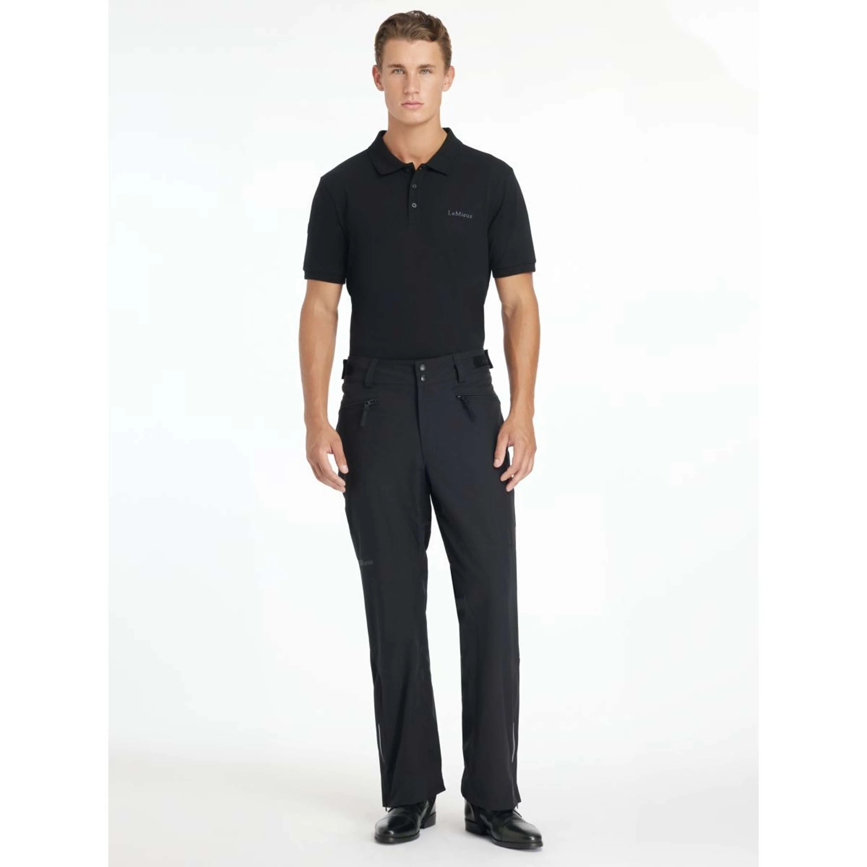 LeMieux Pantalon d'Équitation Drytex Stormwear Waterproof Hommes Noir - Image 5