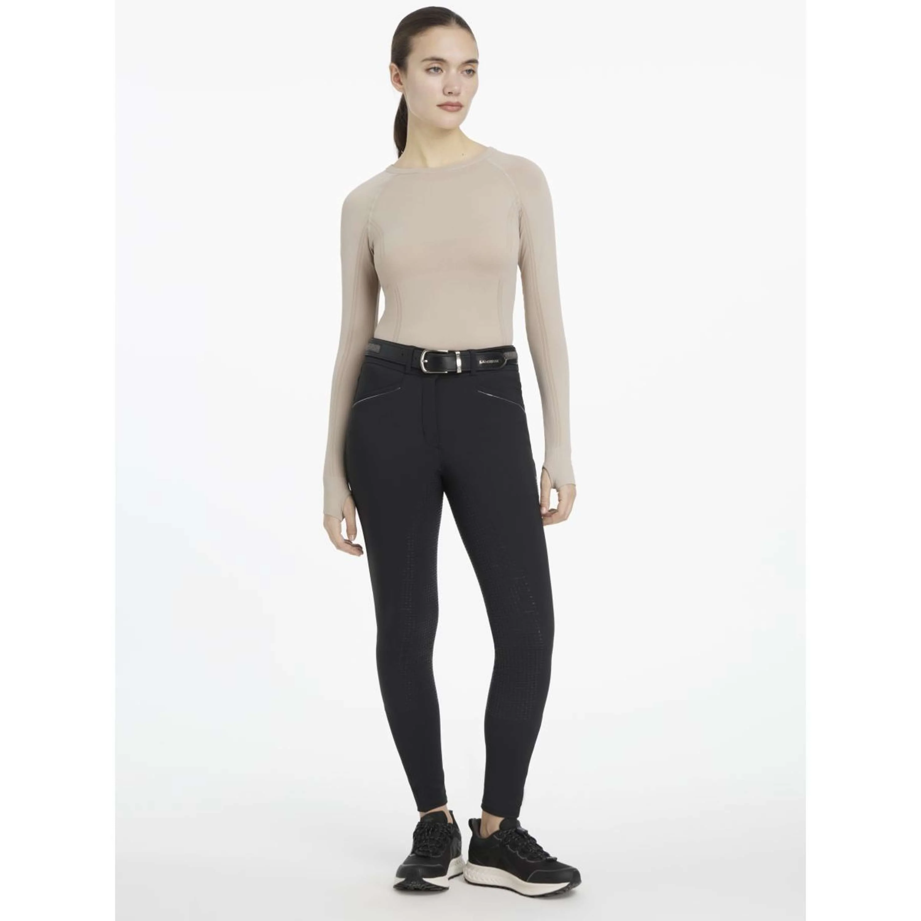 LeMieux Pantalon d'Équitation Freya Pro Noir - Image 4
