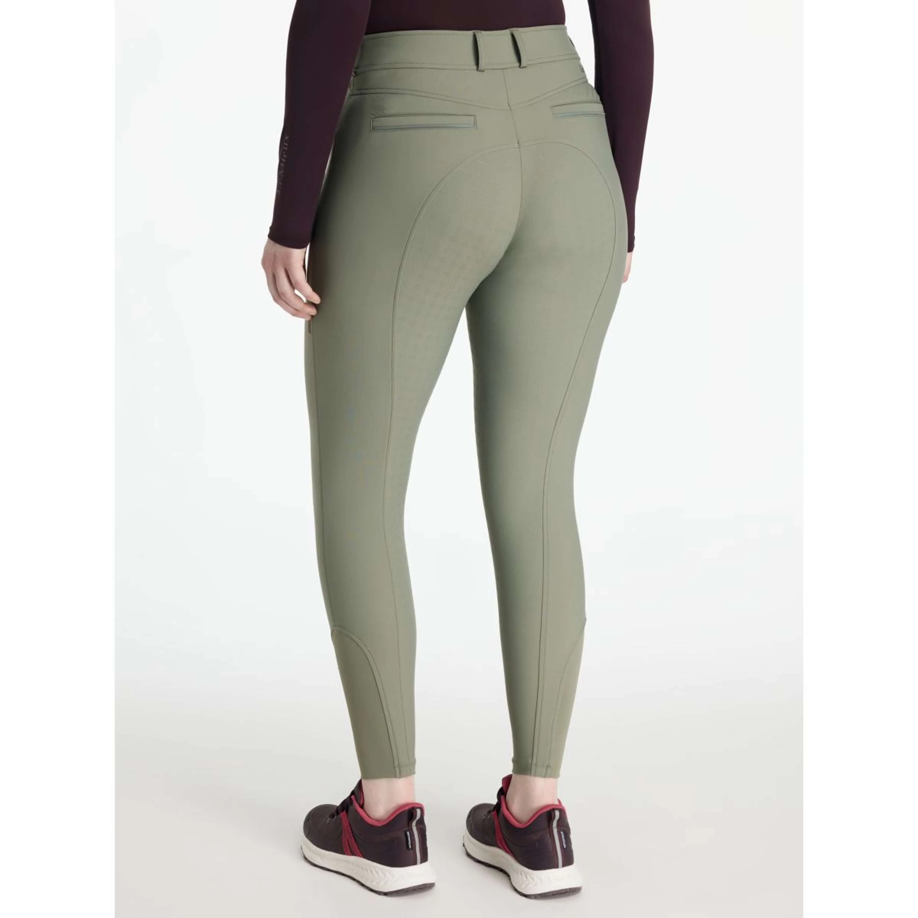 LeMieux Pantalon d'Équitation Isabelle Full Grip Rosemary - Image 2