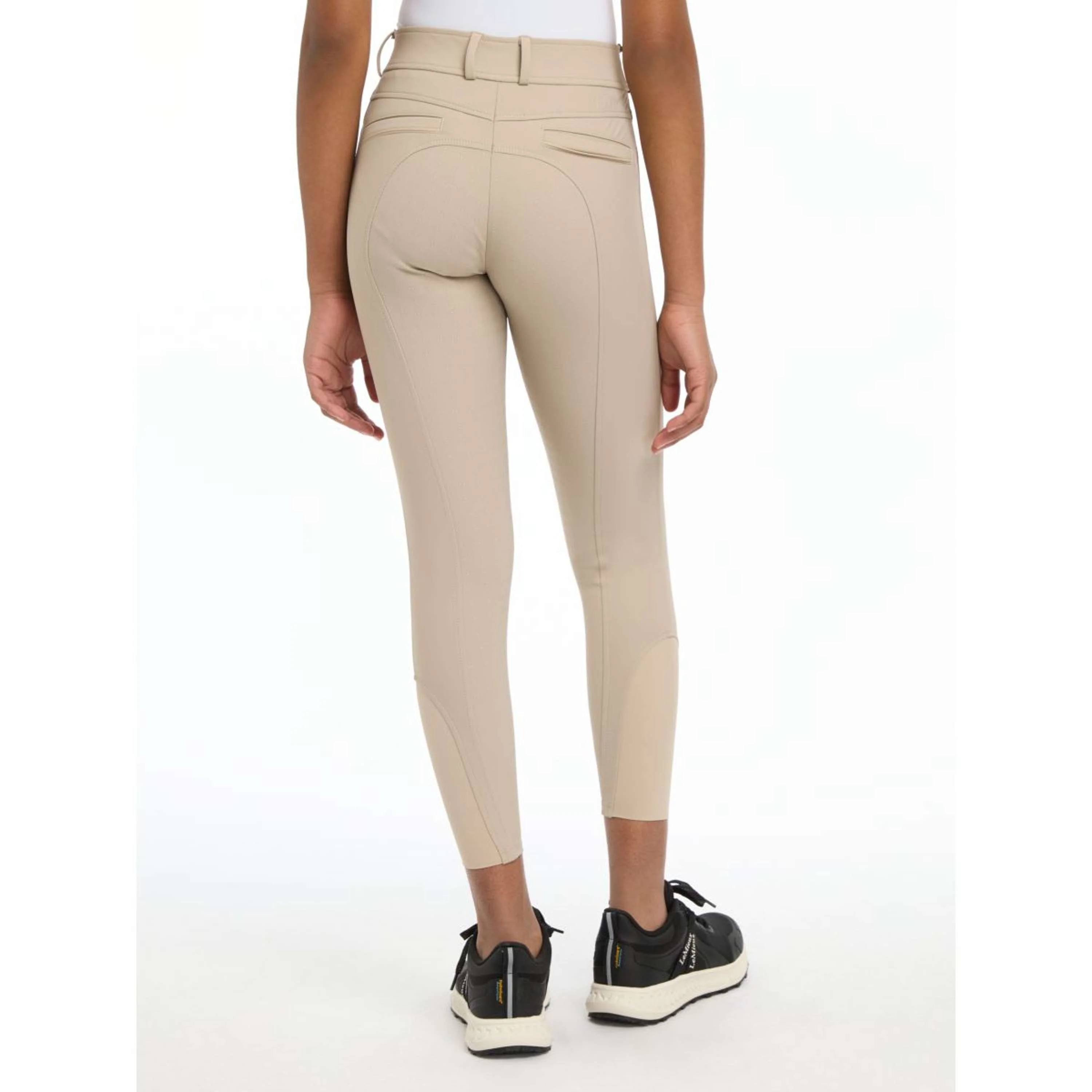 LeMieux Pantalon d'Équitation Izzy Kids Full Grip Almond - Image 3