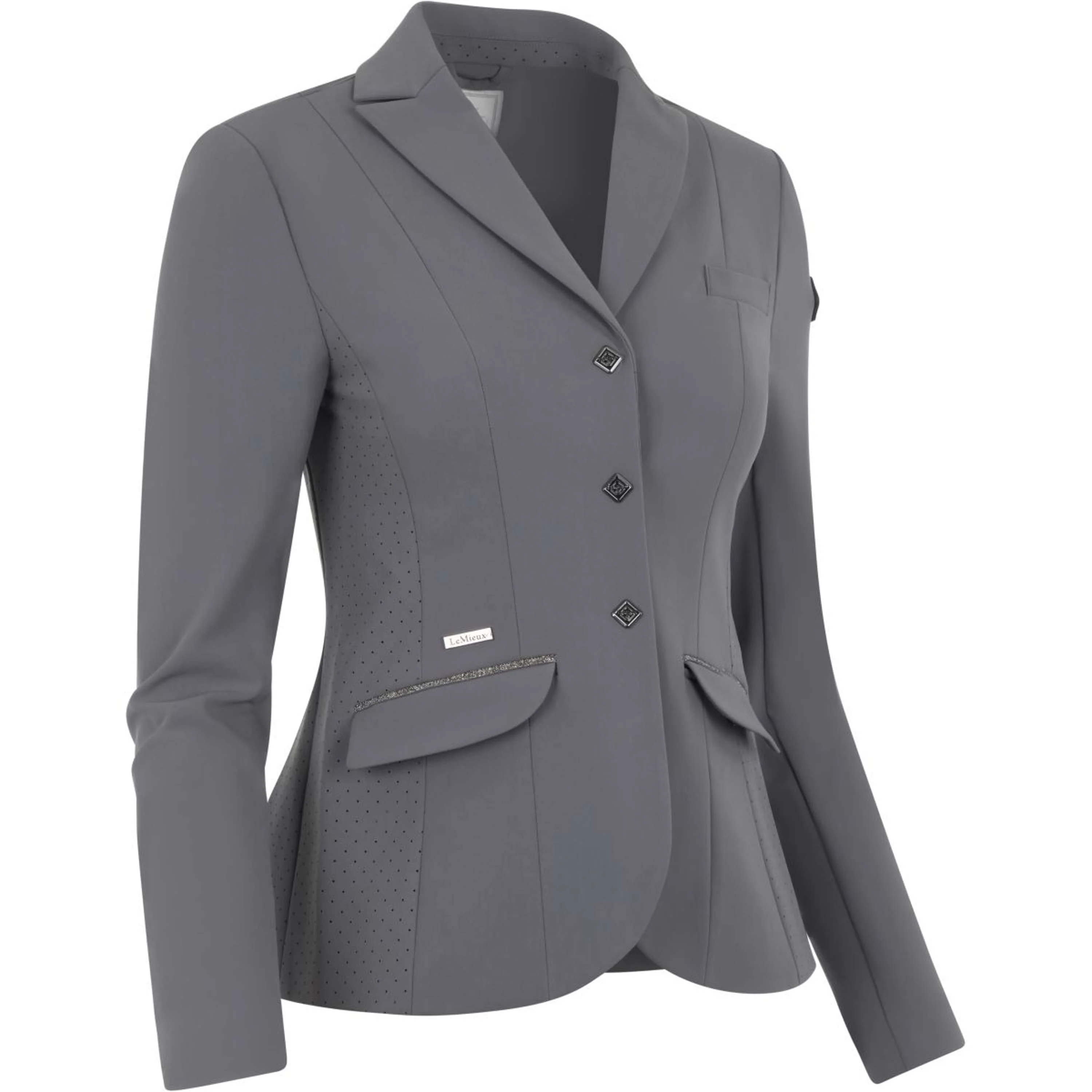 LeMieux Petite Veste de Concours Dynamique Graphite - Image 3