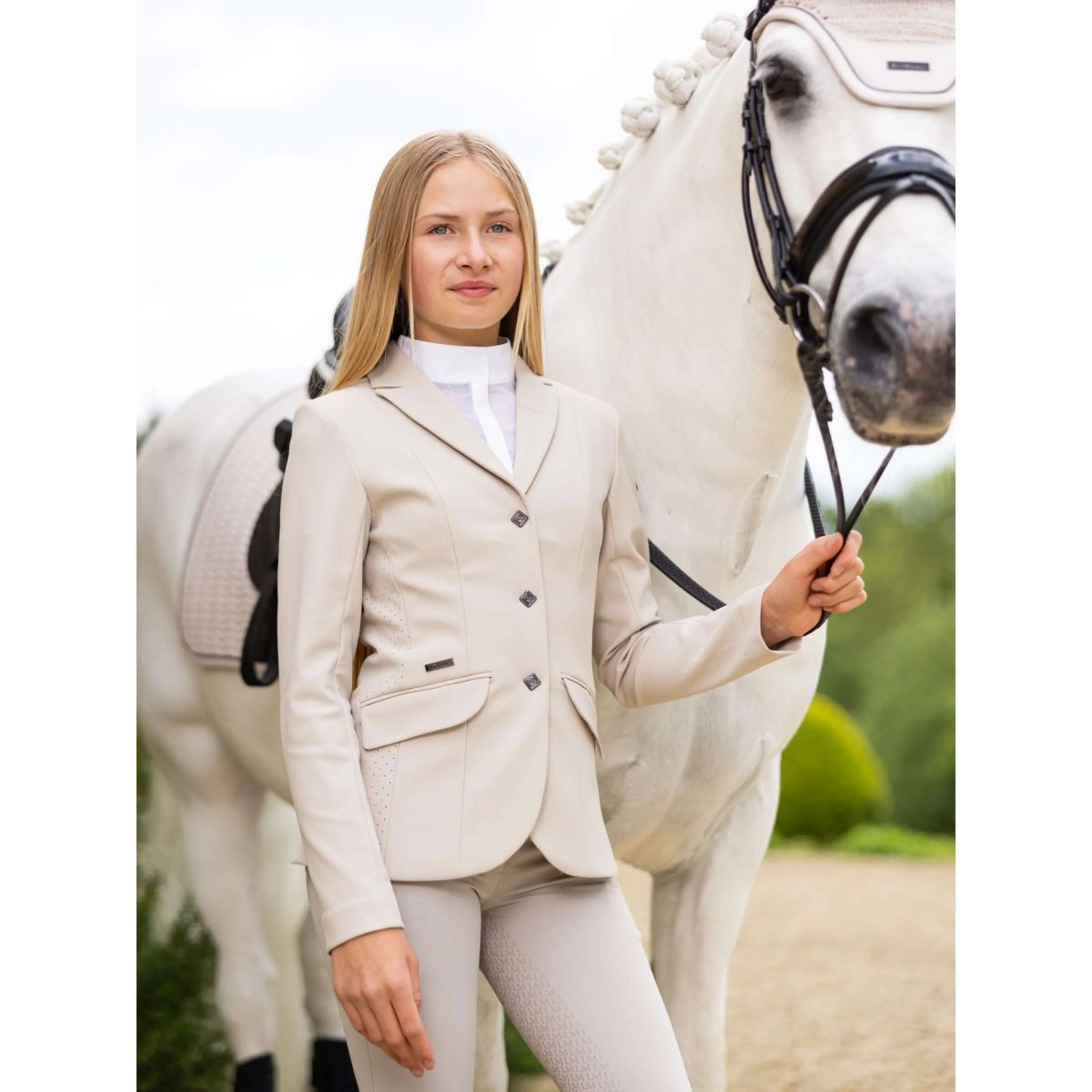 LeMieux Petite Veste de Concours Kennedy Enfants Pierre - Image 5