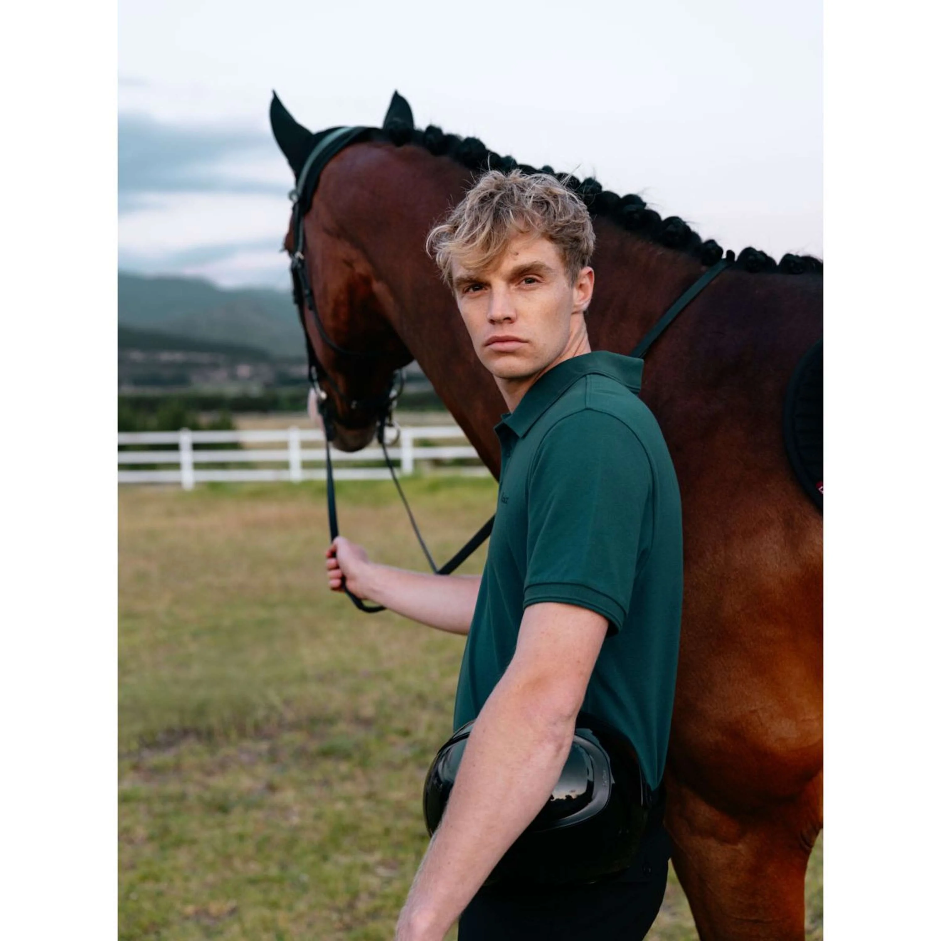 LeMieux Polo Classique Hommes Jungle - Image 4