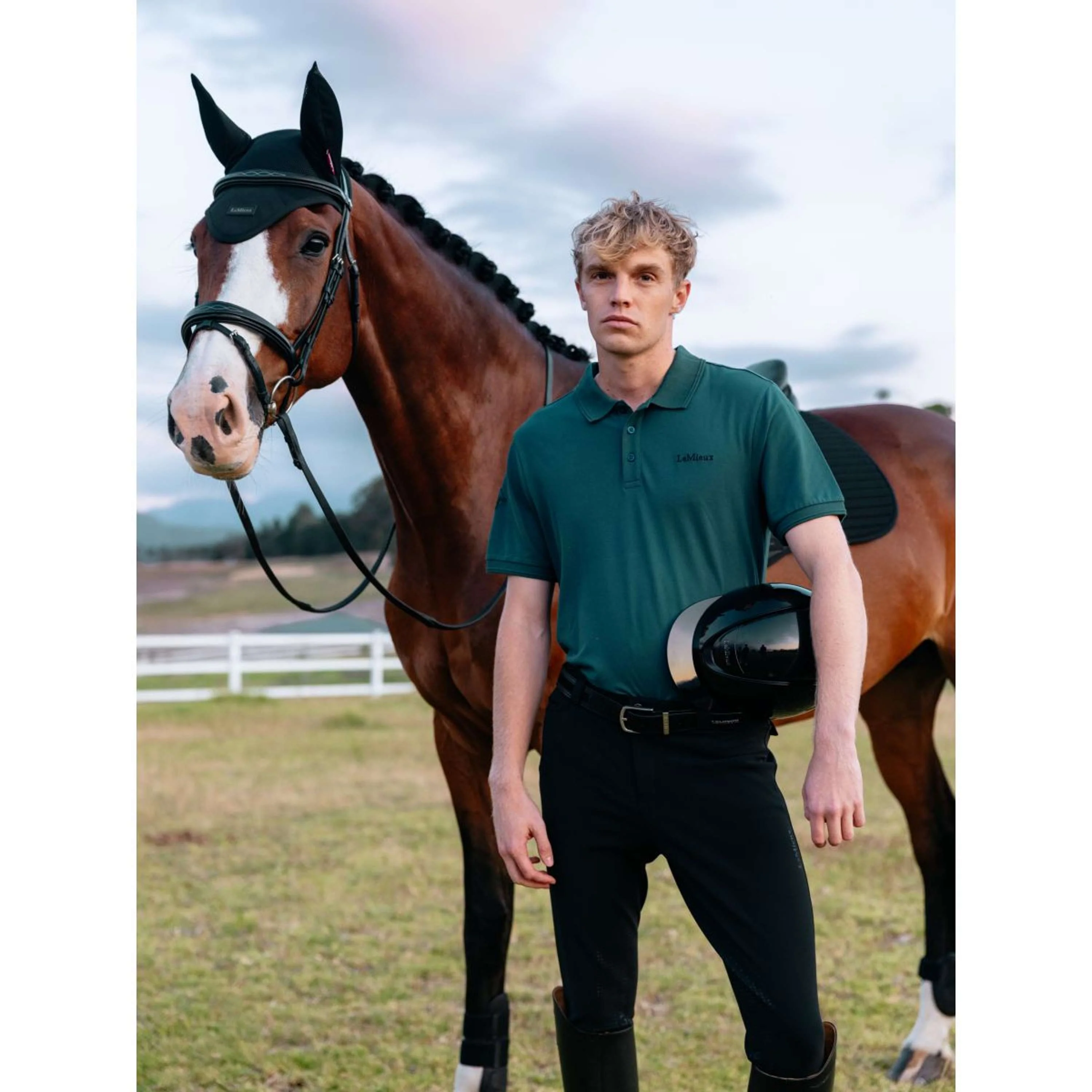 LeMieux Polo Classique Hommes Jungle - Image 5
