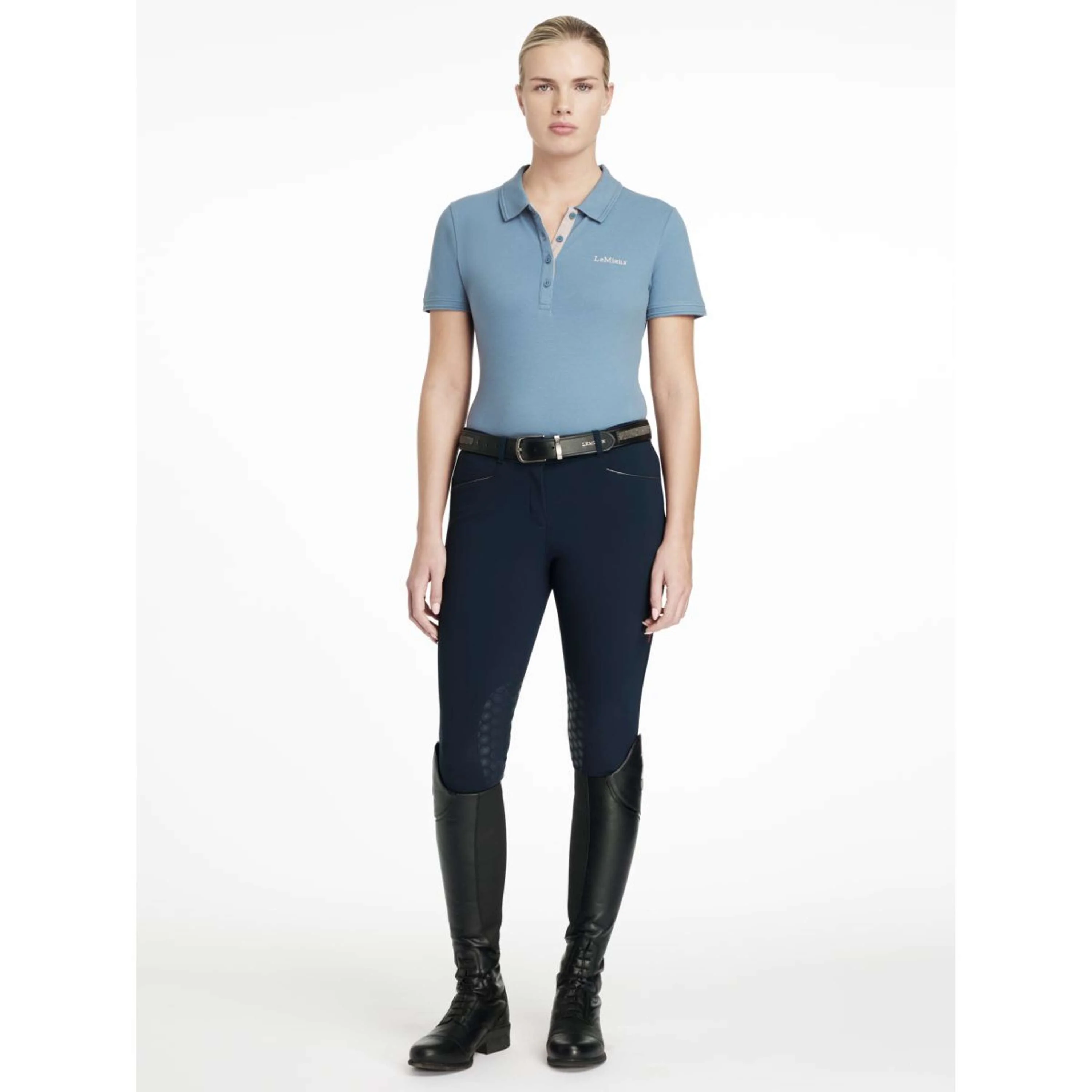 LeMieux Polo Classique Ice Blue - Image 3