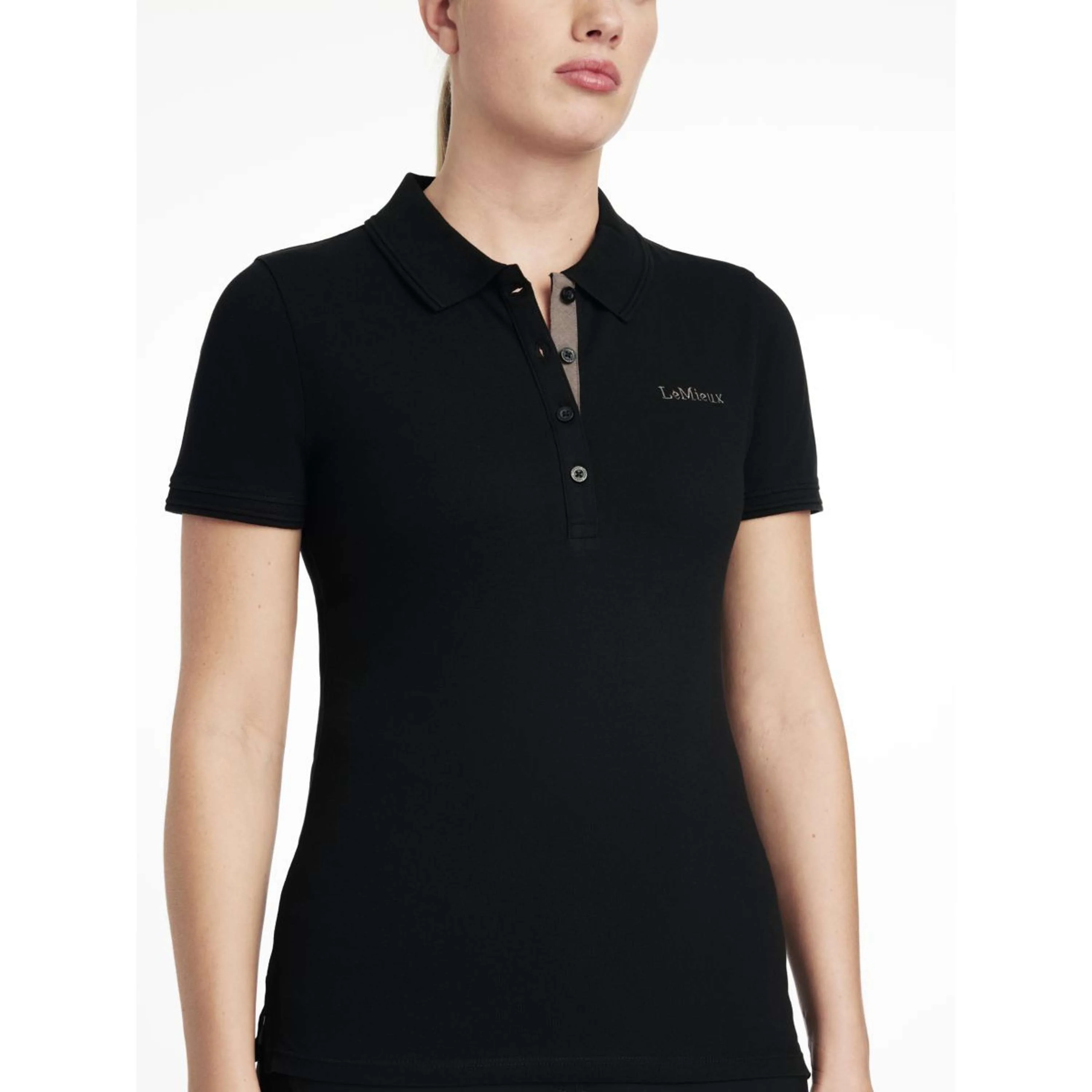 LeMieux Polo Classique Noir - Image 2