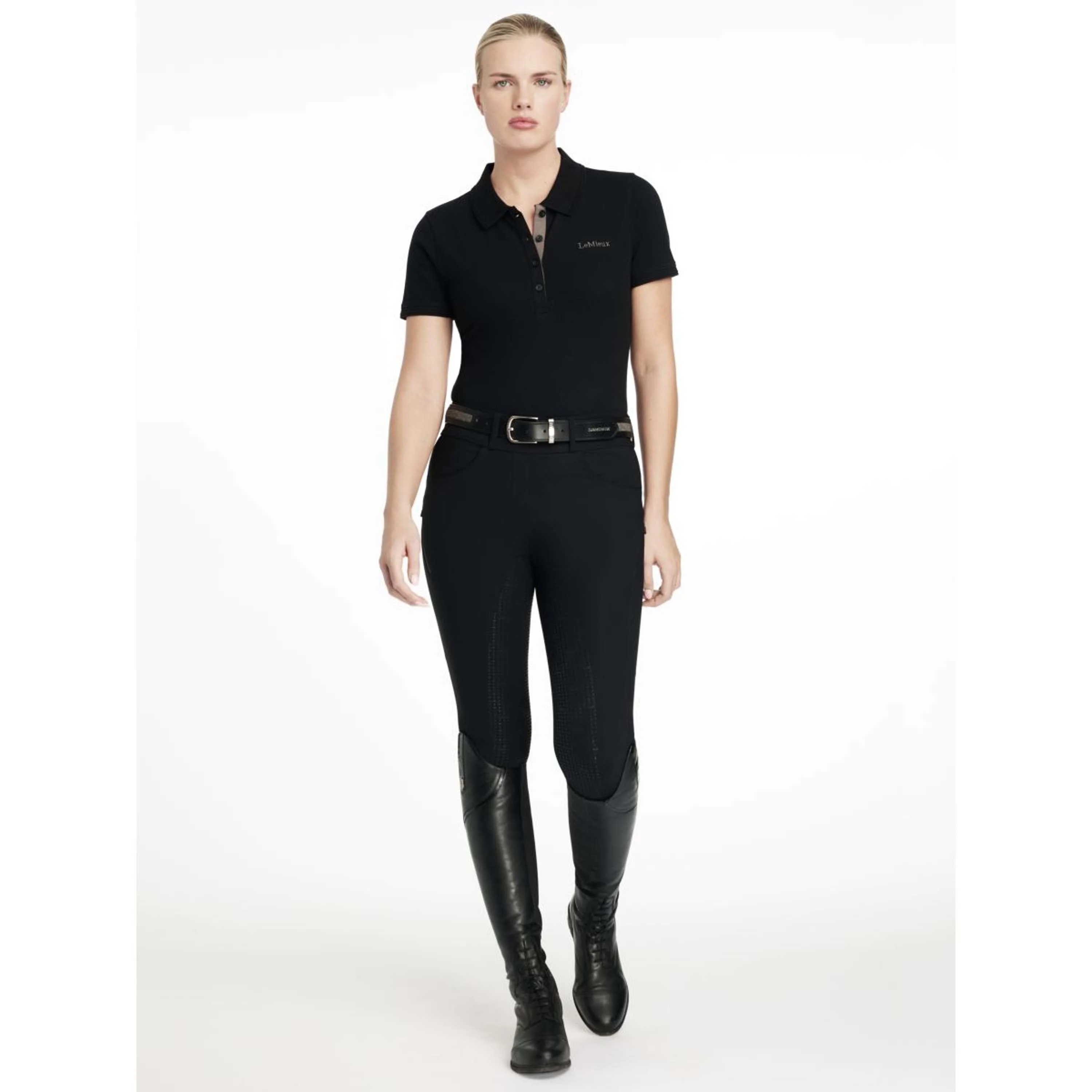 LeMieux Polo Classique Noir - Image 3