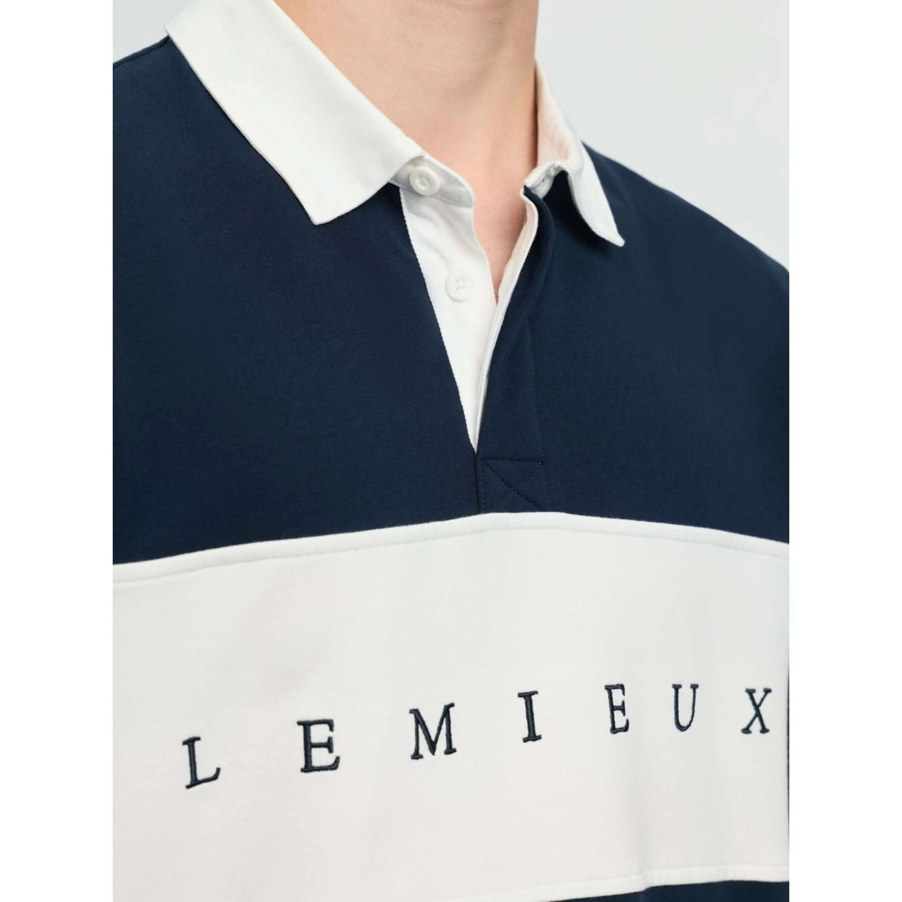 LeMieux Polo de Rugby Hommes Marin - Image 8