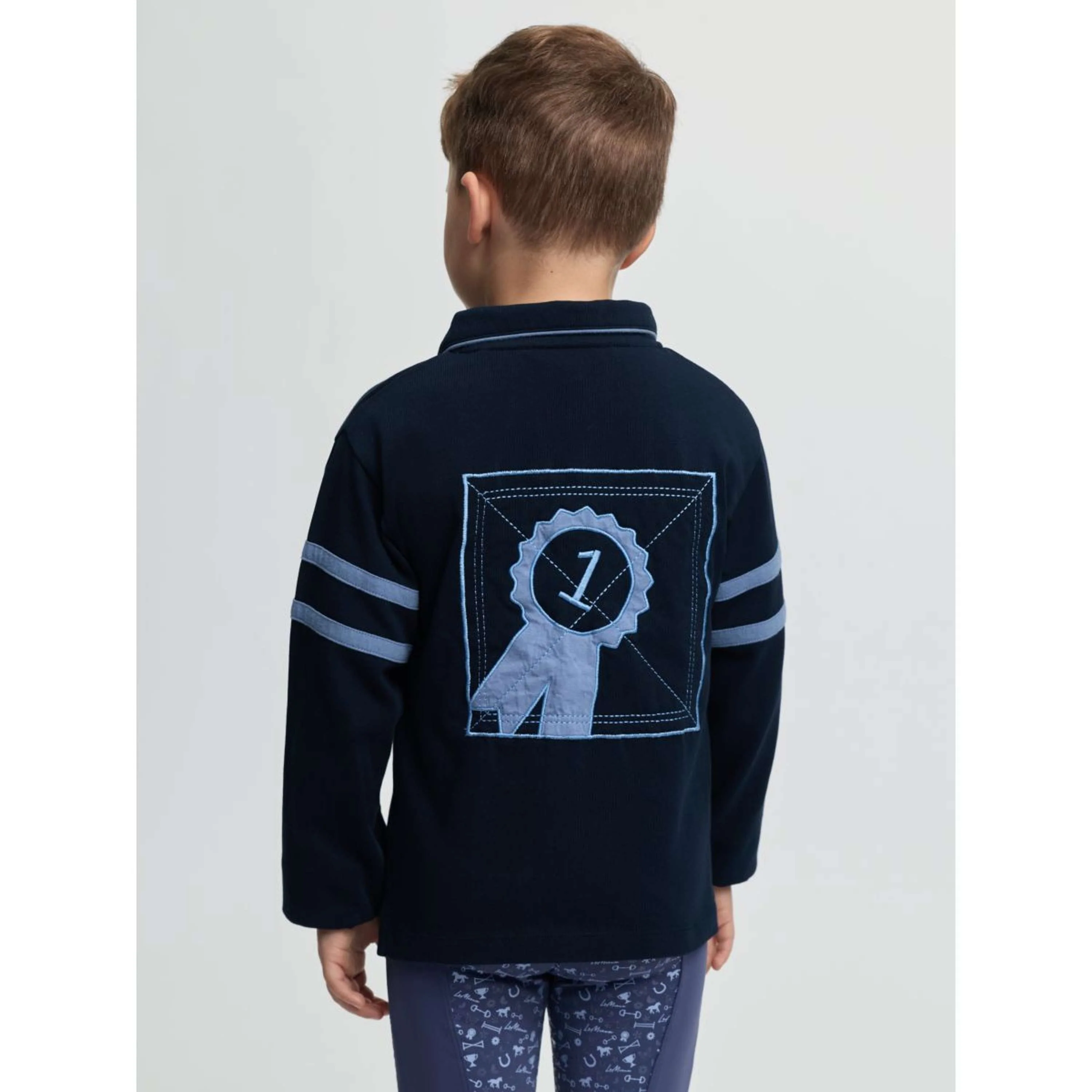LeMieux Polo de Rugby Mini Robbie Marin - Image 4