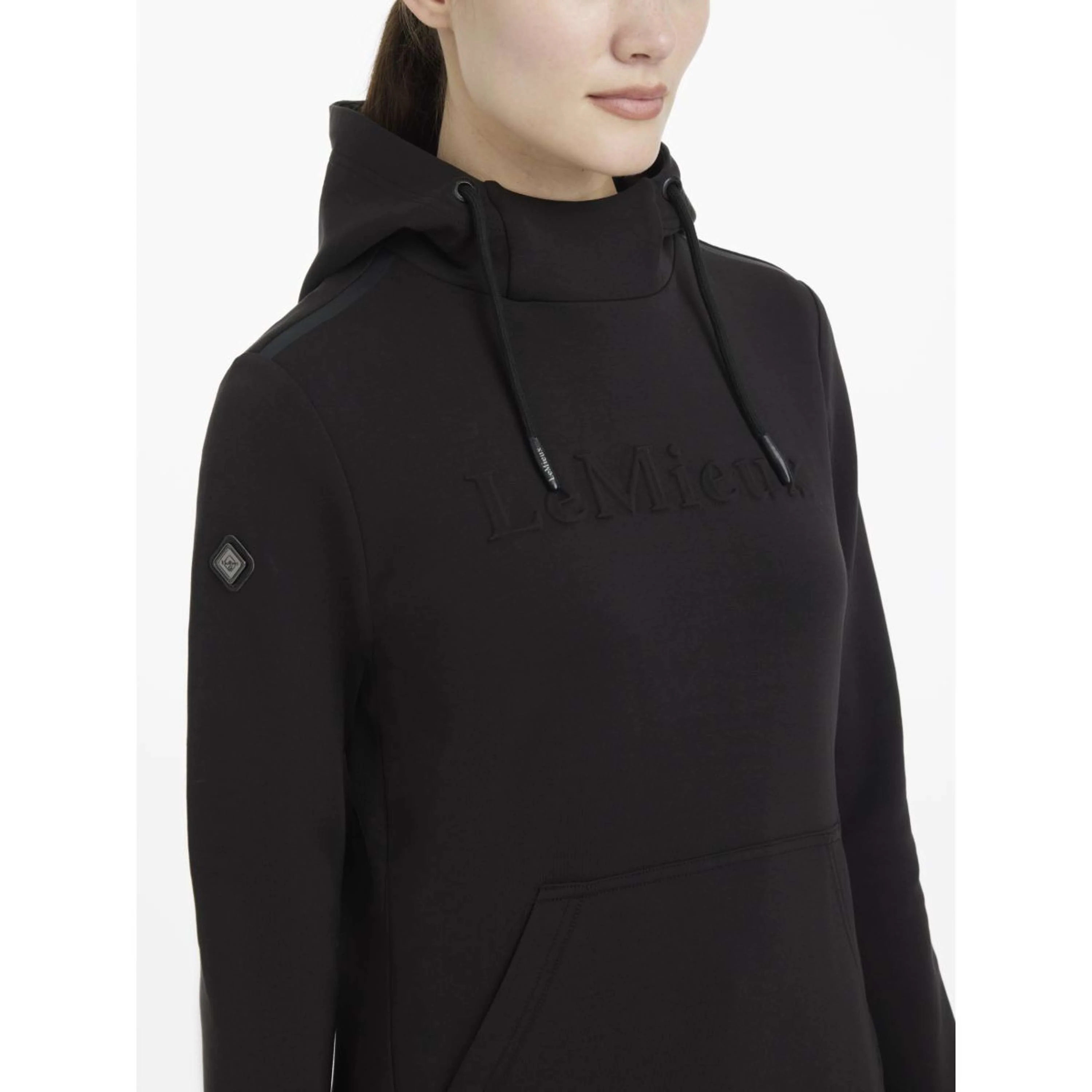 LeMieux Pull col Hoodie Classique Noir - Image 4
