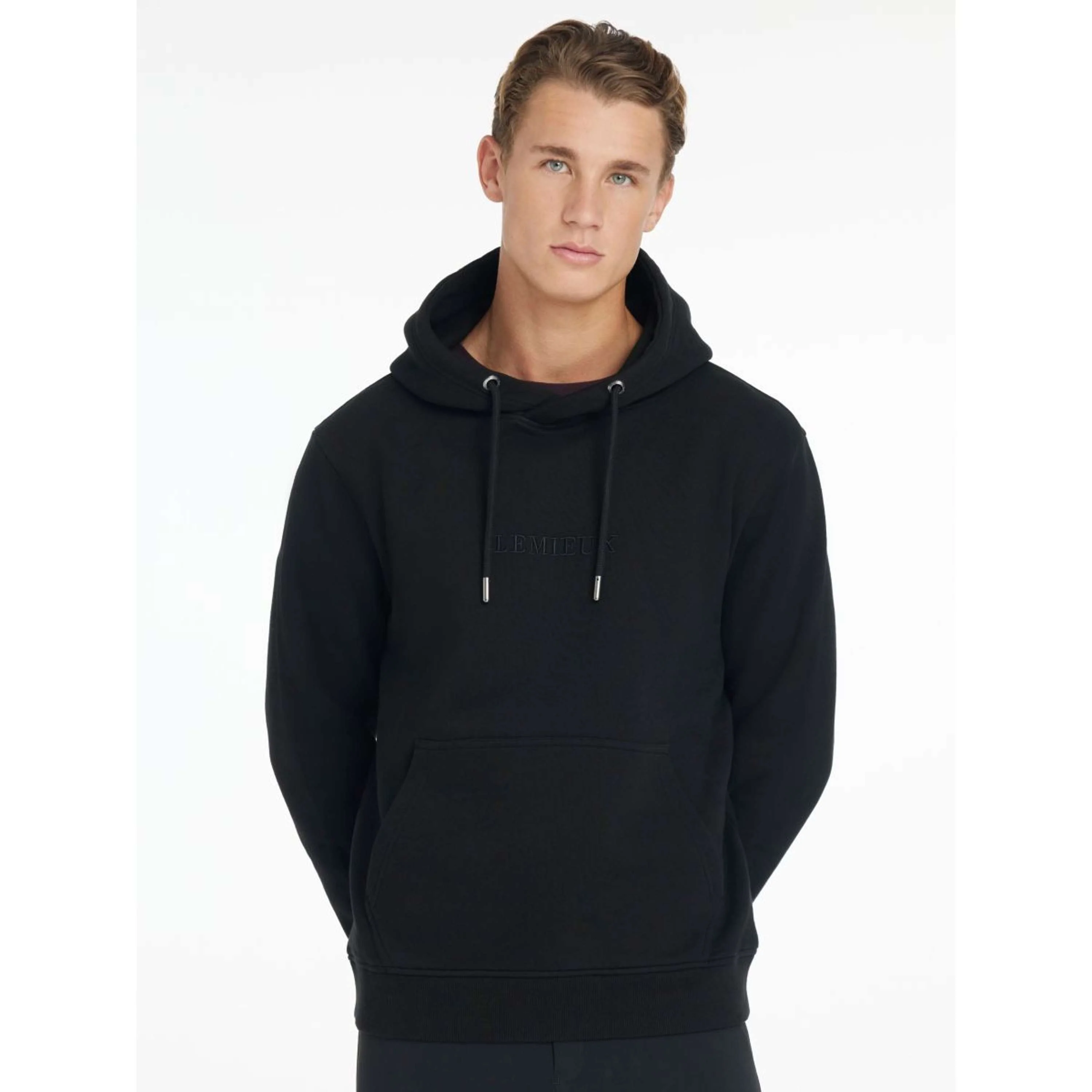 LeMieux Pull col Hoodie Hommes Noir - Image 4