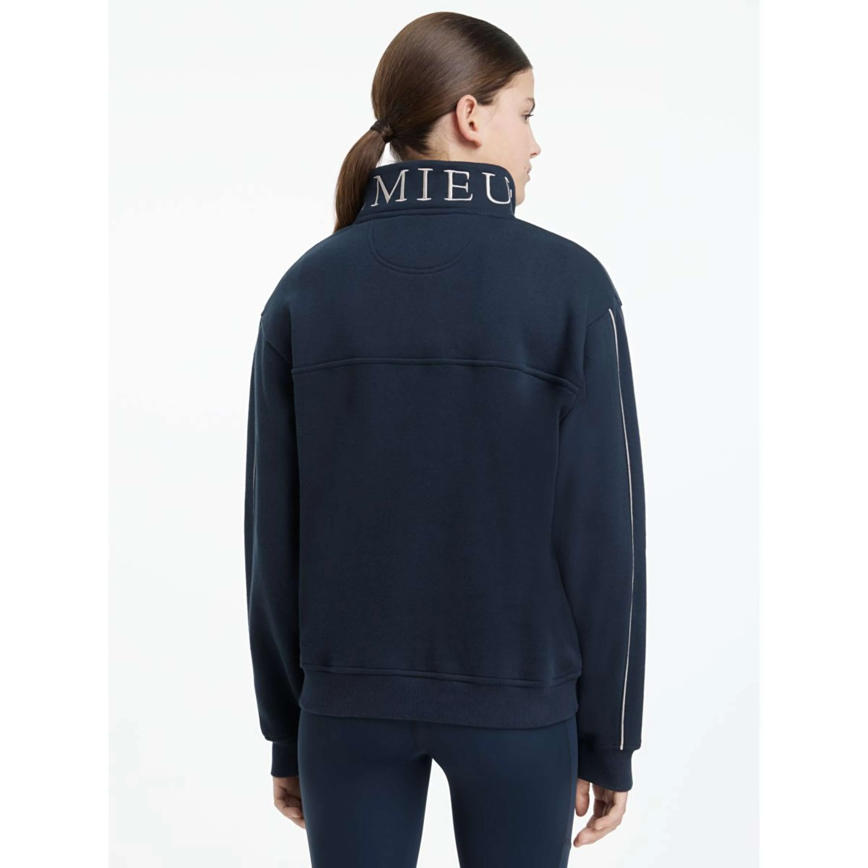 LeMieux Pull Young Rider Kate Quarter Zip Marin - Image 4