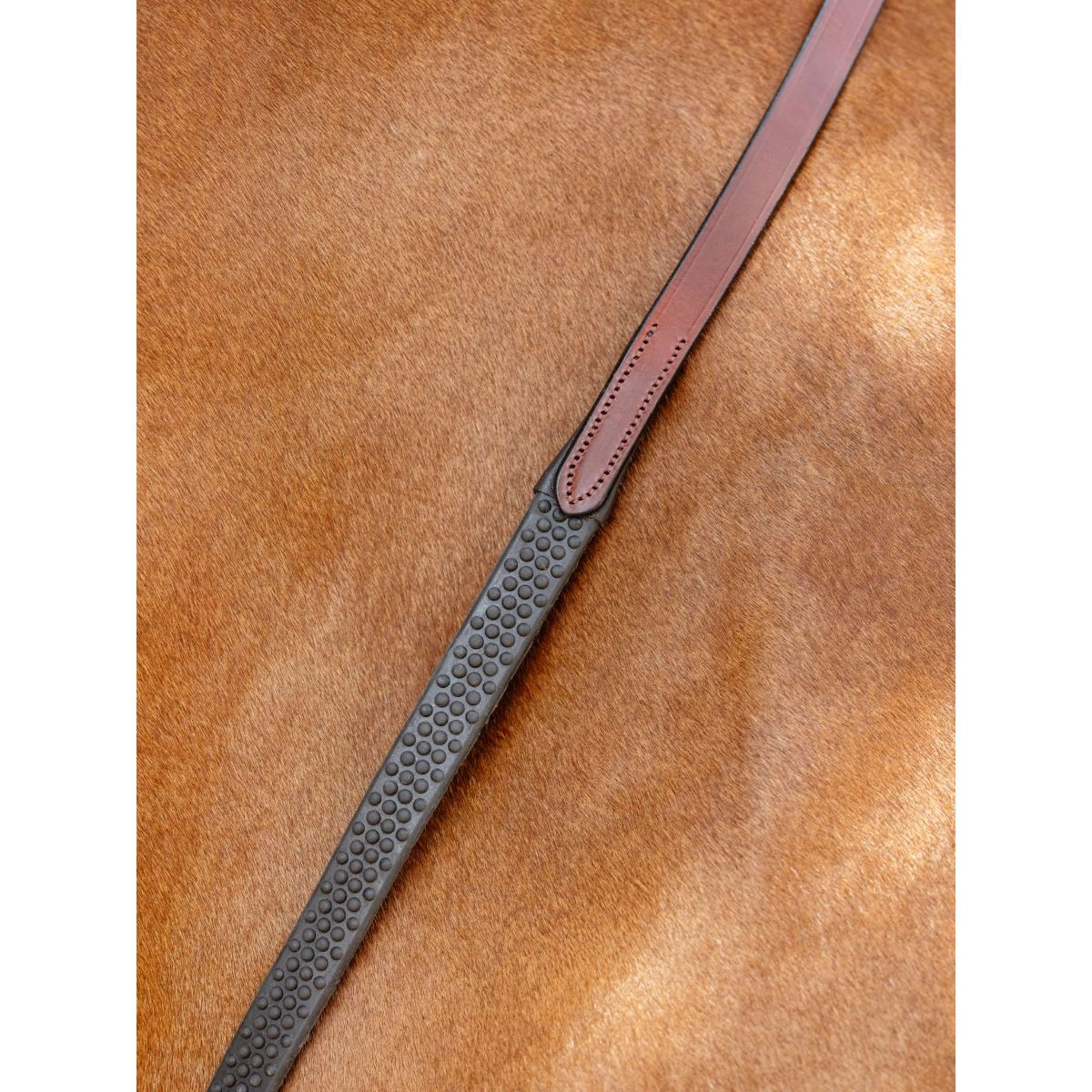 LeMieux Rênes Soft Rubber Châtaigne - Image 2