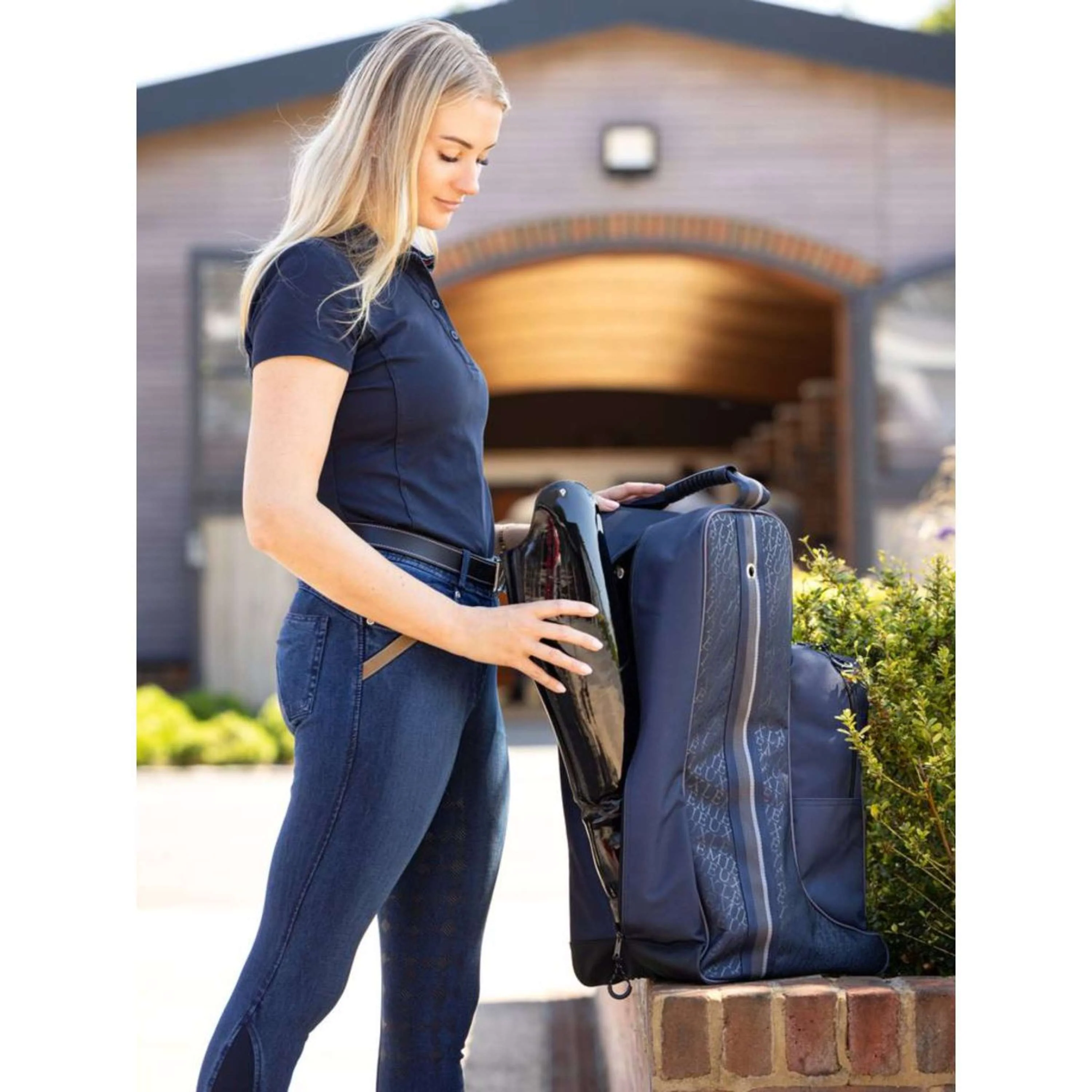 LeMieux Sac de Bombe/Bottes Elite Pro Bleu - Image 4