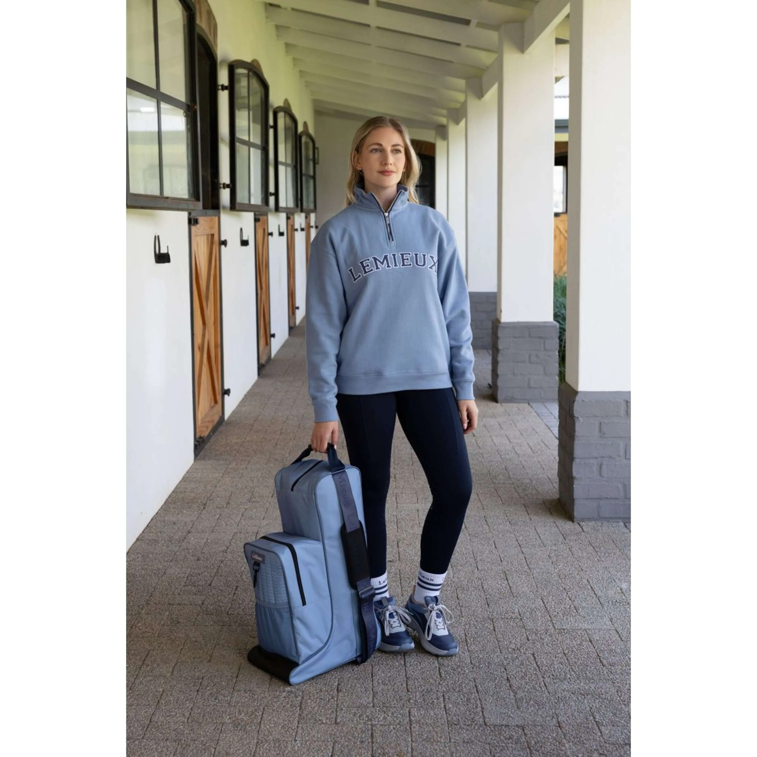 LeMieux Sac de Bombe/Bottes Powder Blue - Image 2