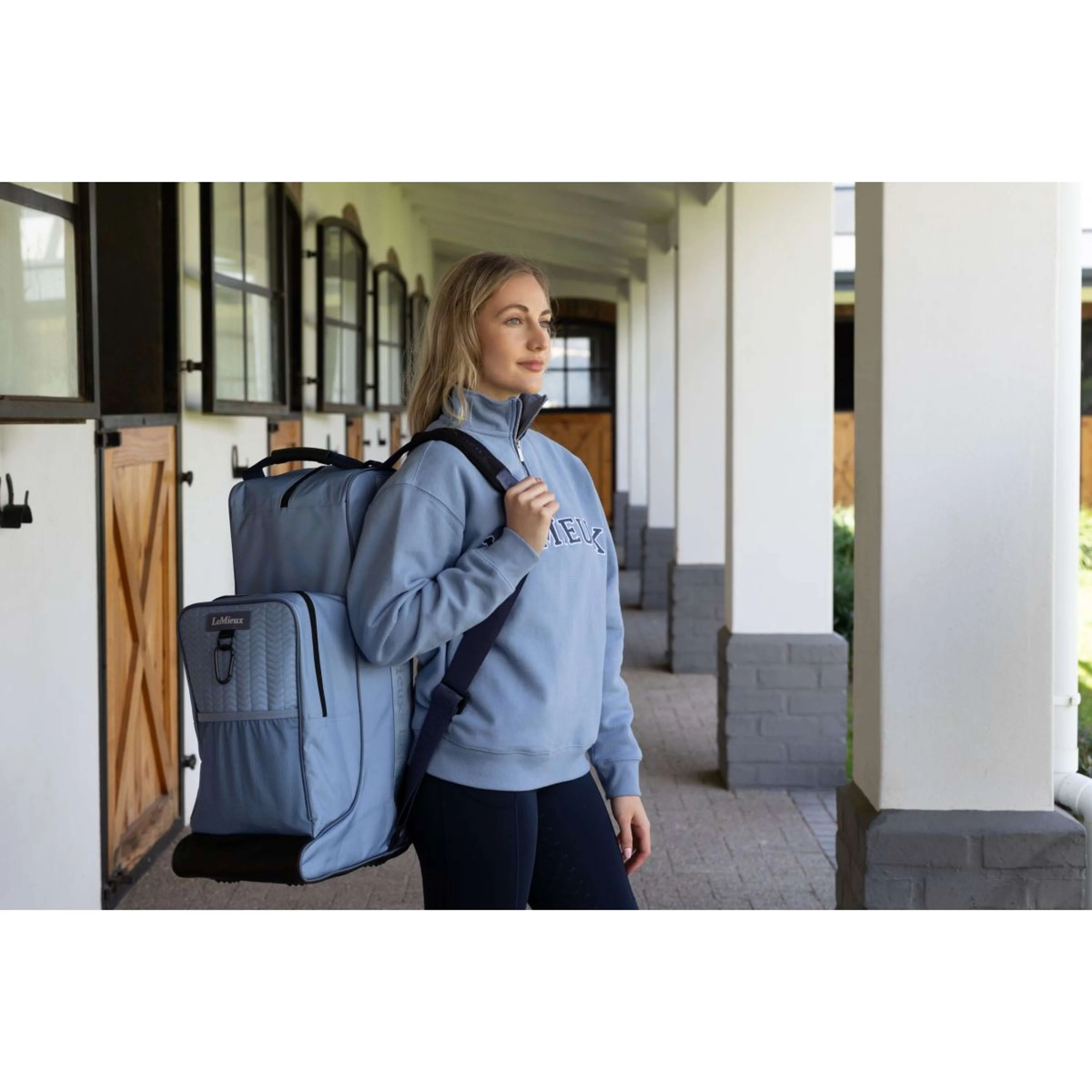 LeMieux Sac de Bombe/Bottes Powder Blue - Image 4