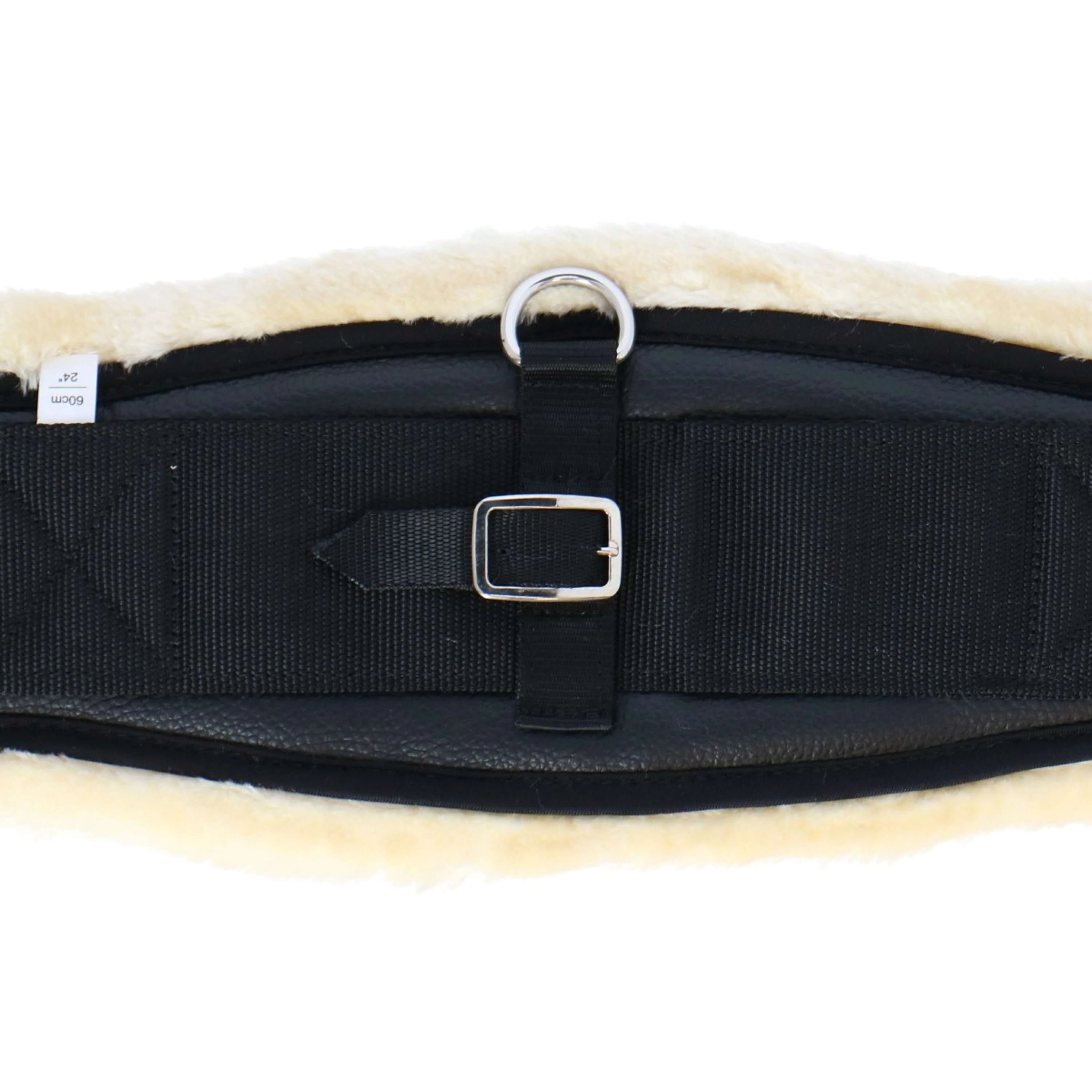 LeMieux Sangle de Dressage ProLambs Noir/Naturel - Image 4