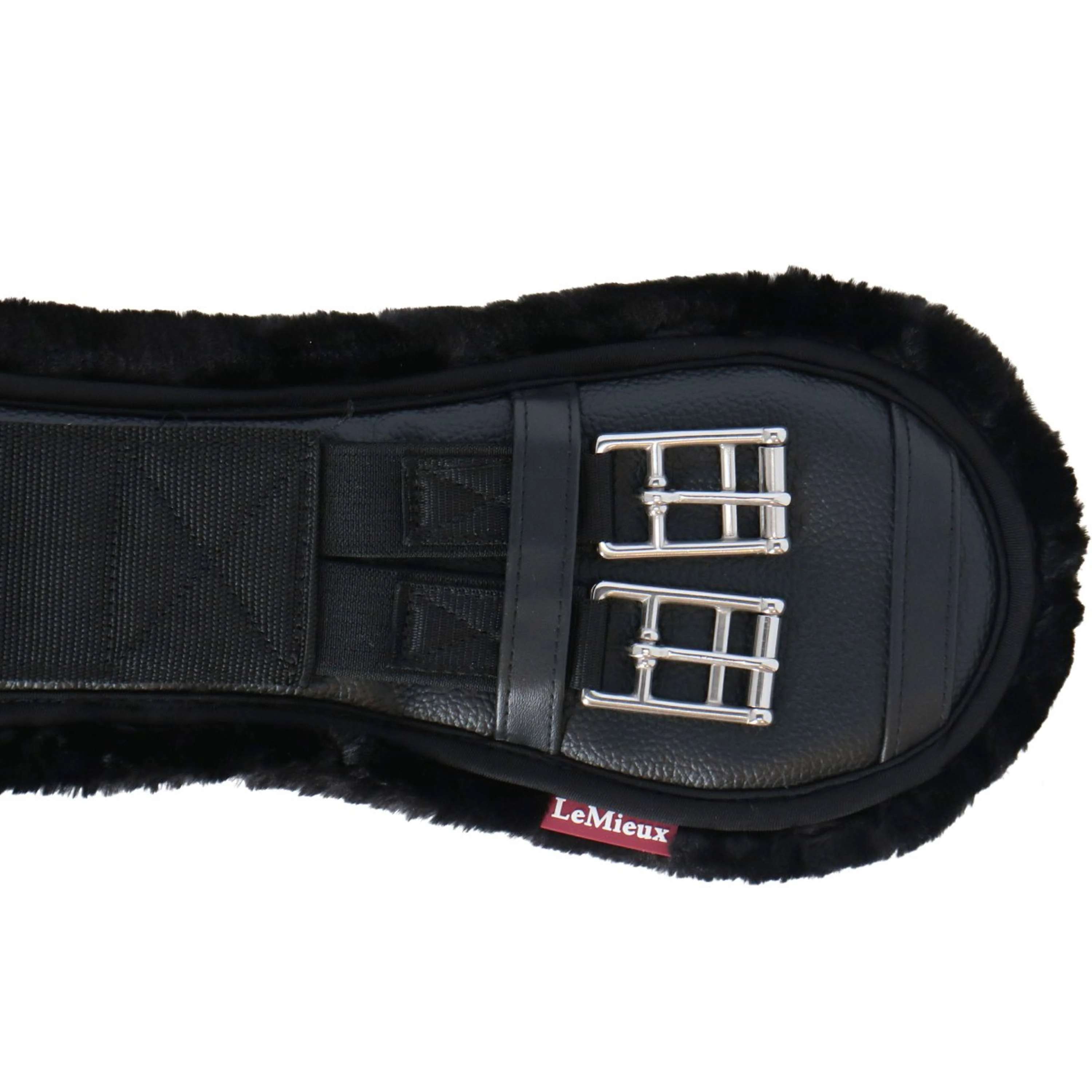 LeMieux Sangle de Dressage ProLambs Noir/Noir - Image 5
