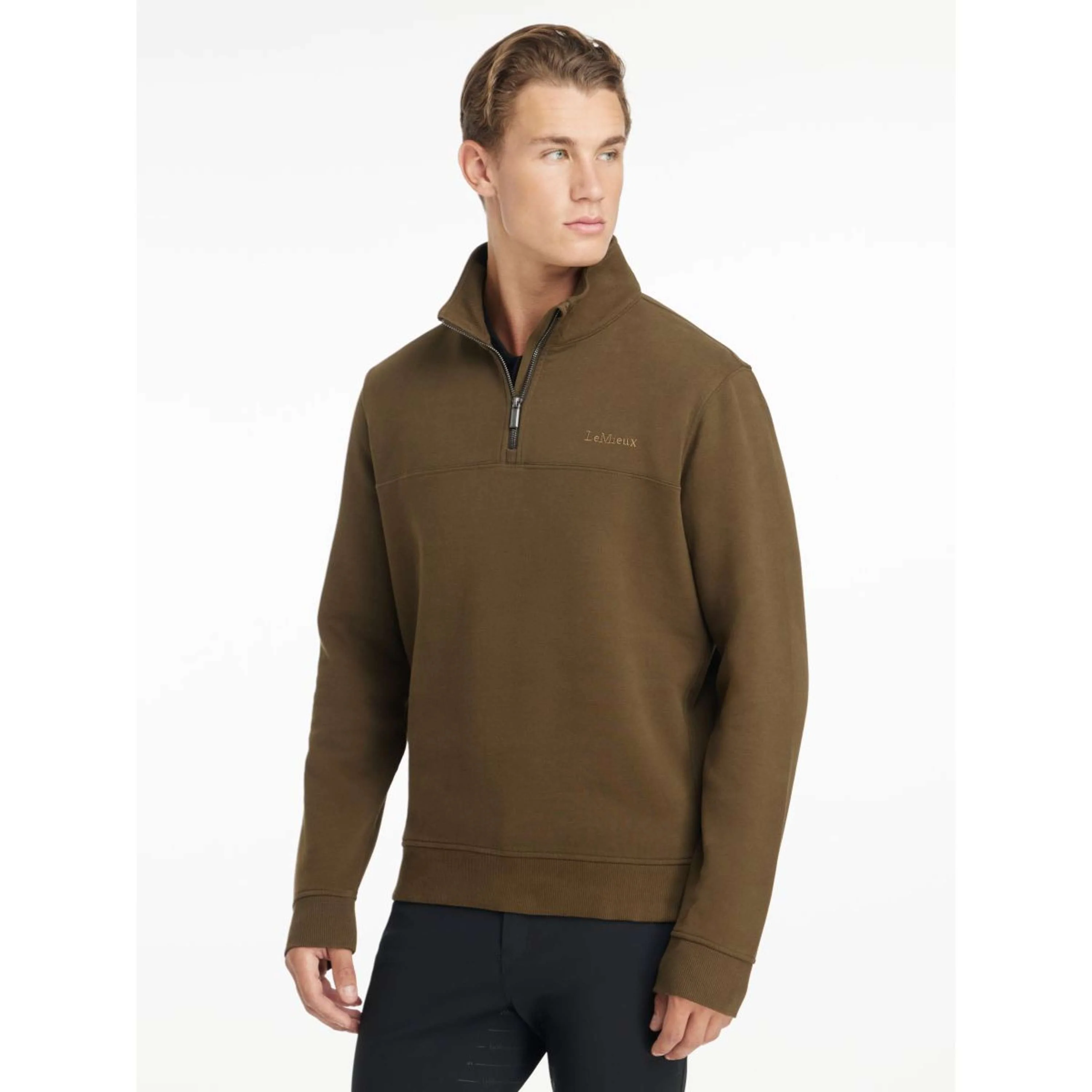 LeMieux Sweater Quarter Neck Hommes Alpine - Image 4